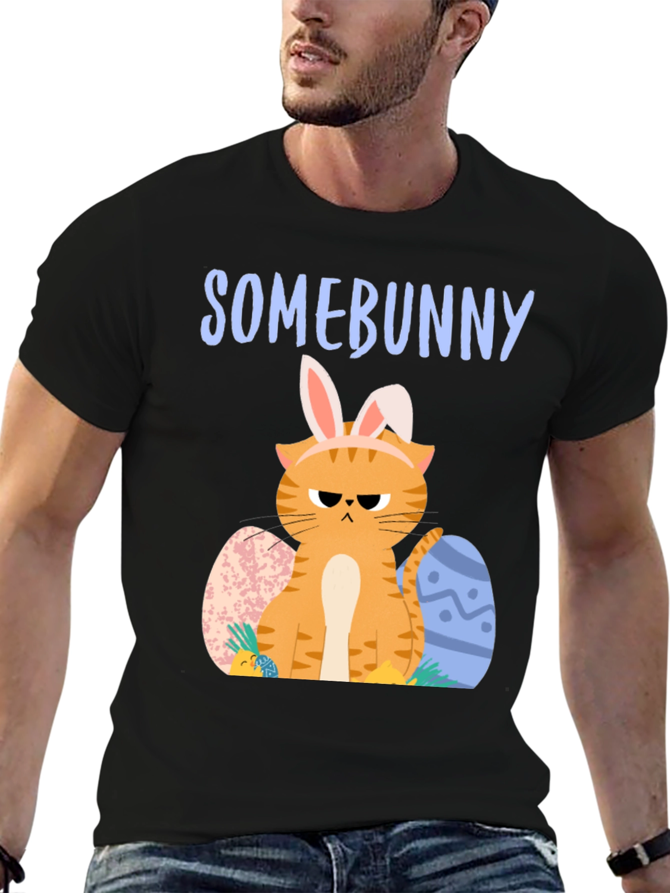 Somebunny Grumpy Cat Easter T-Shirt