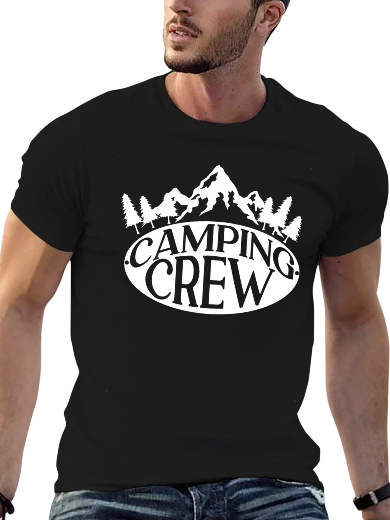 Camping Crew Graphic Tee - Adventure Ready Comfort