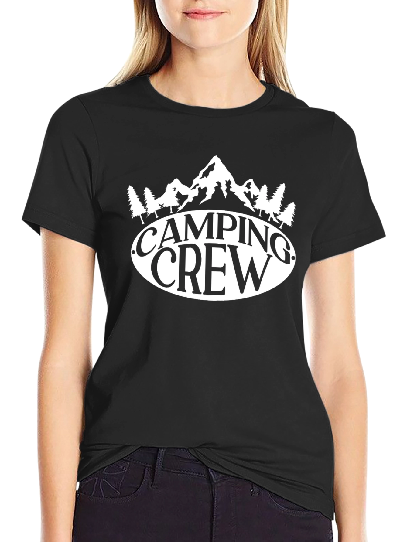 Camping Crew Graphic Tee - Adventure Ready Comfort