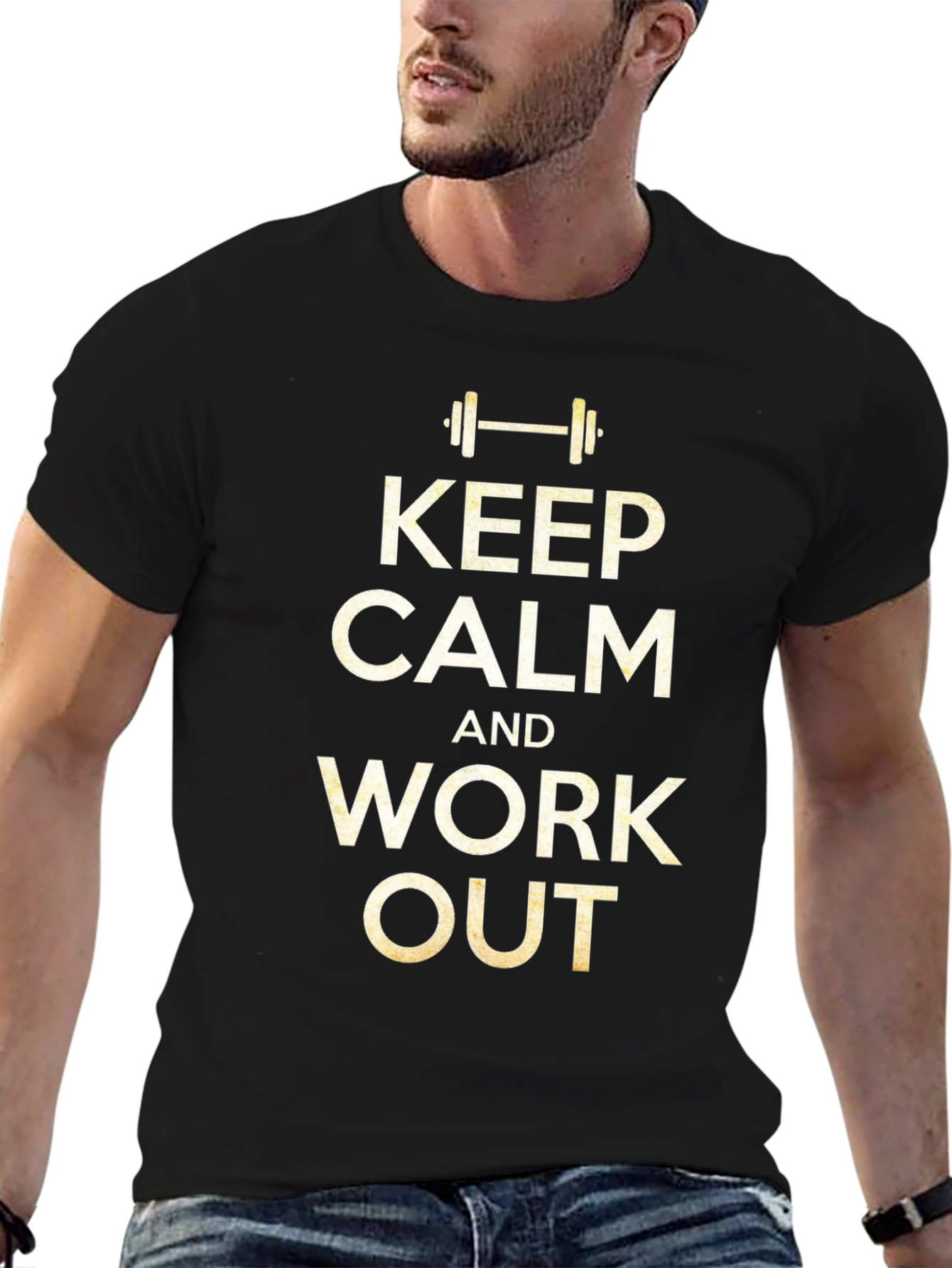 Keep Calm and Workout T-Shirt