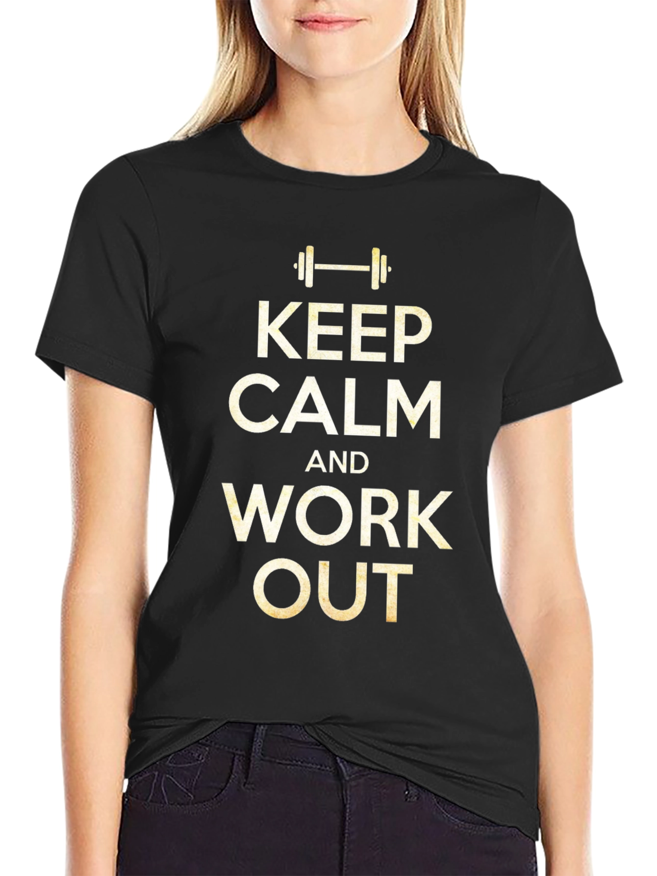 Keep Calm and Workout T-Shirt