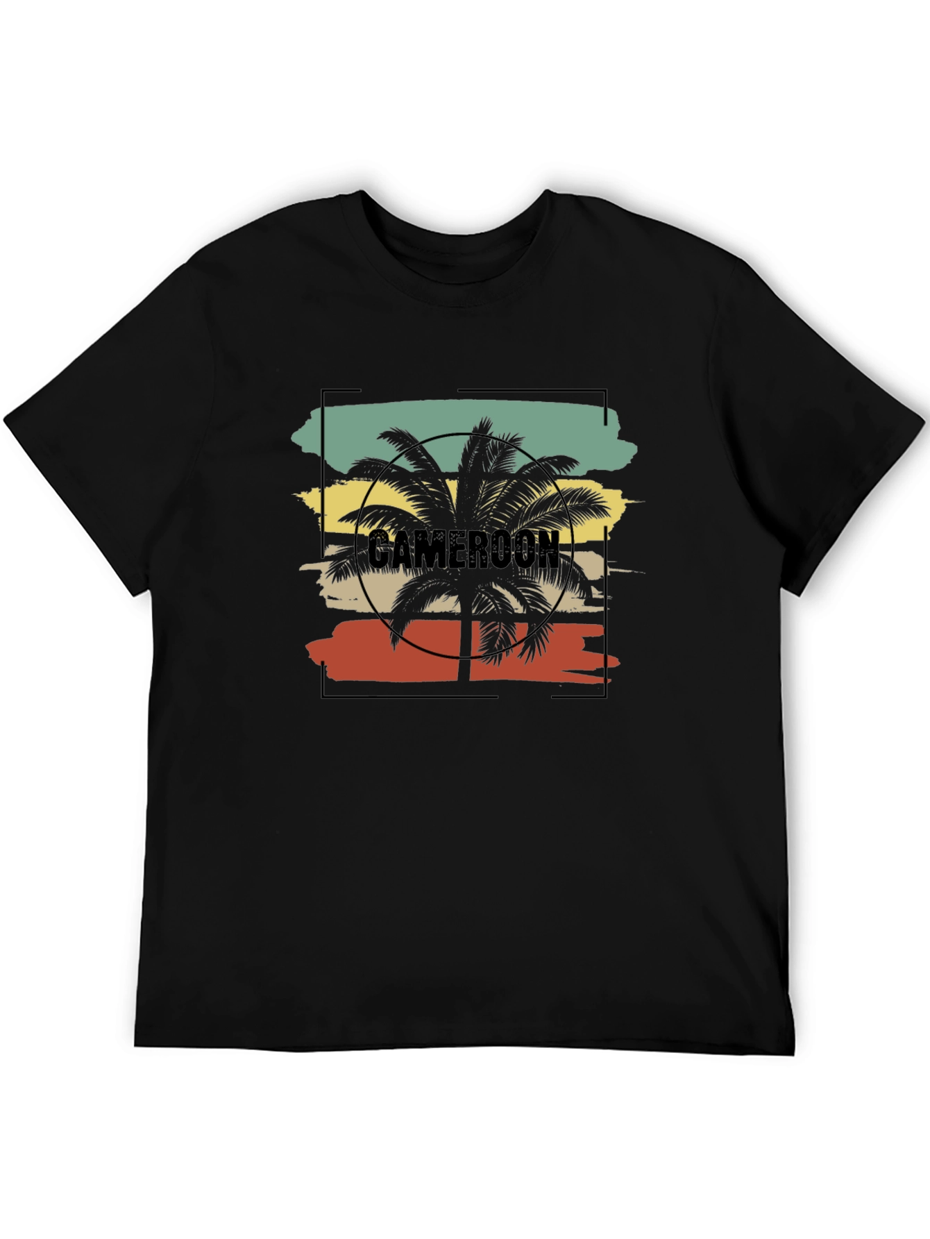 Cameroon Palm Tree T-Shirt - Tropical Vacation Tee