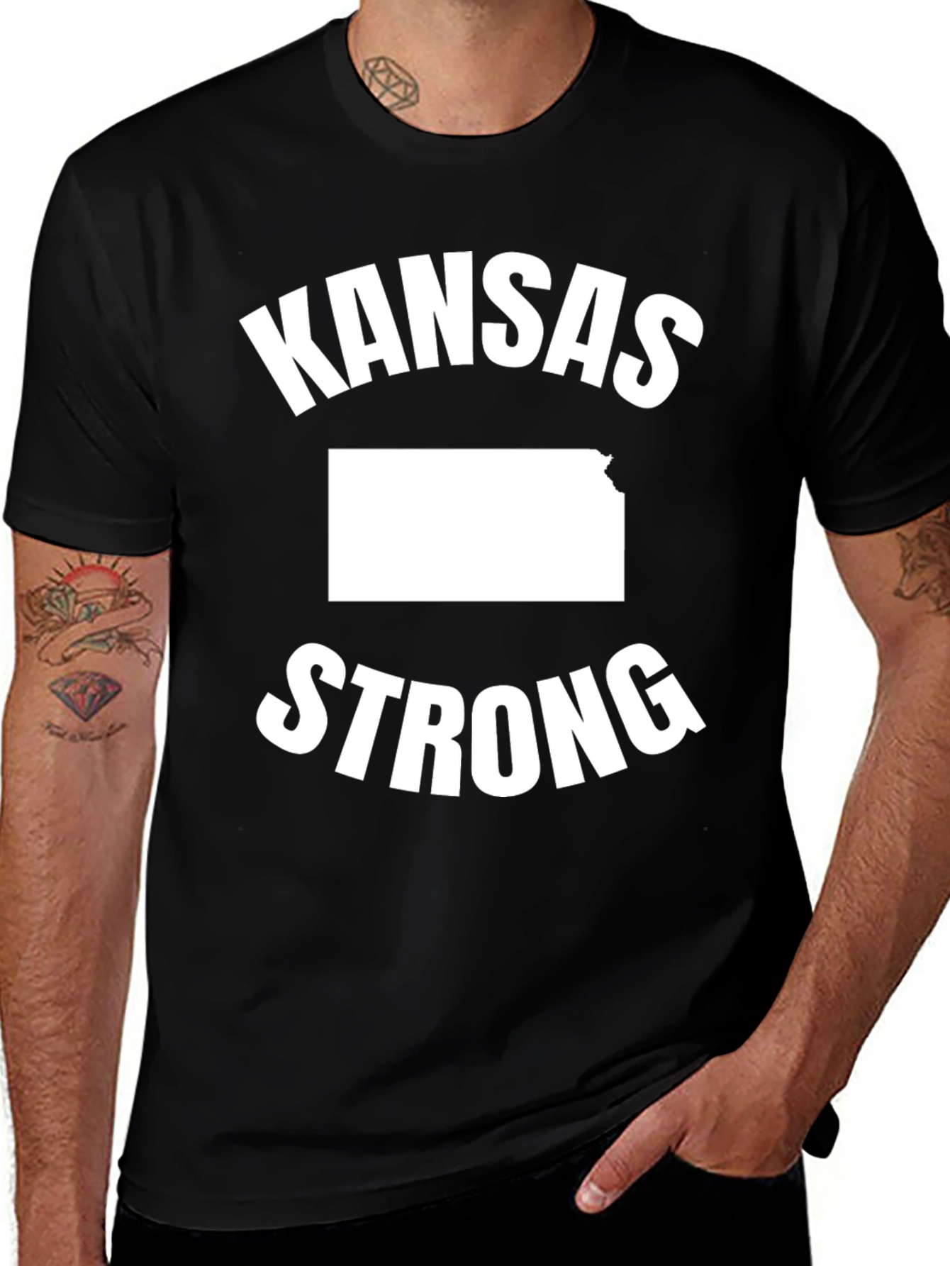 Kansas Strong Graphic T-Shirt