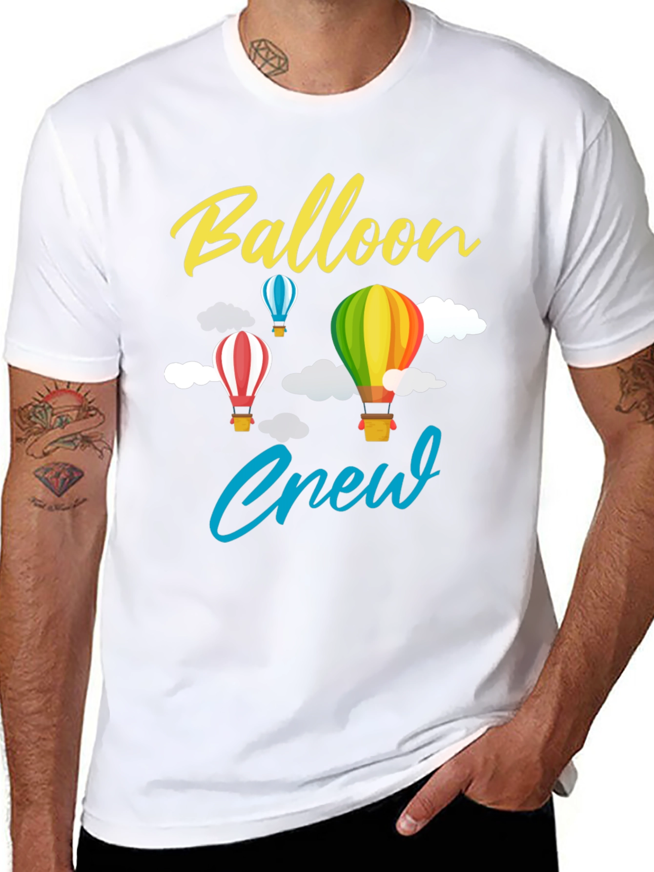 Balloon Crew T-Shirt - Unique Graphic Tee