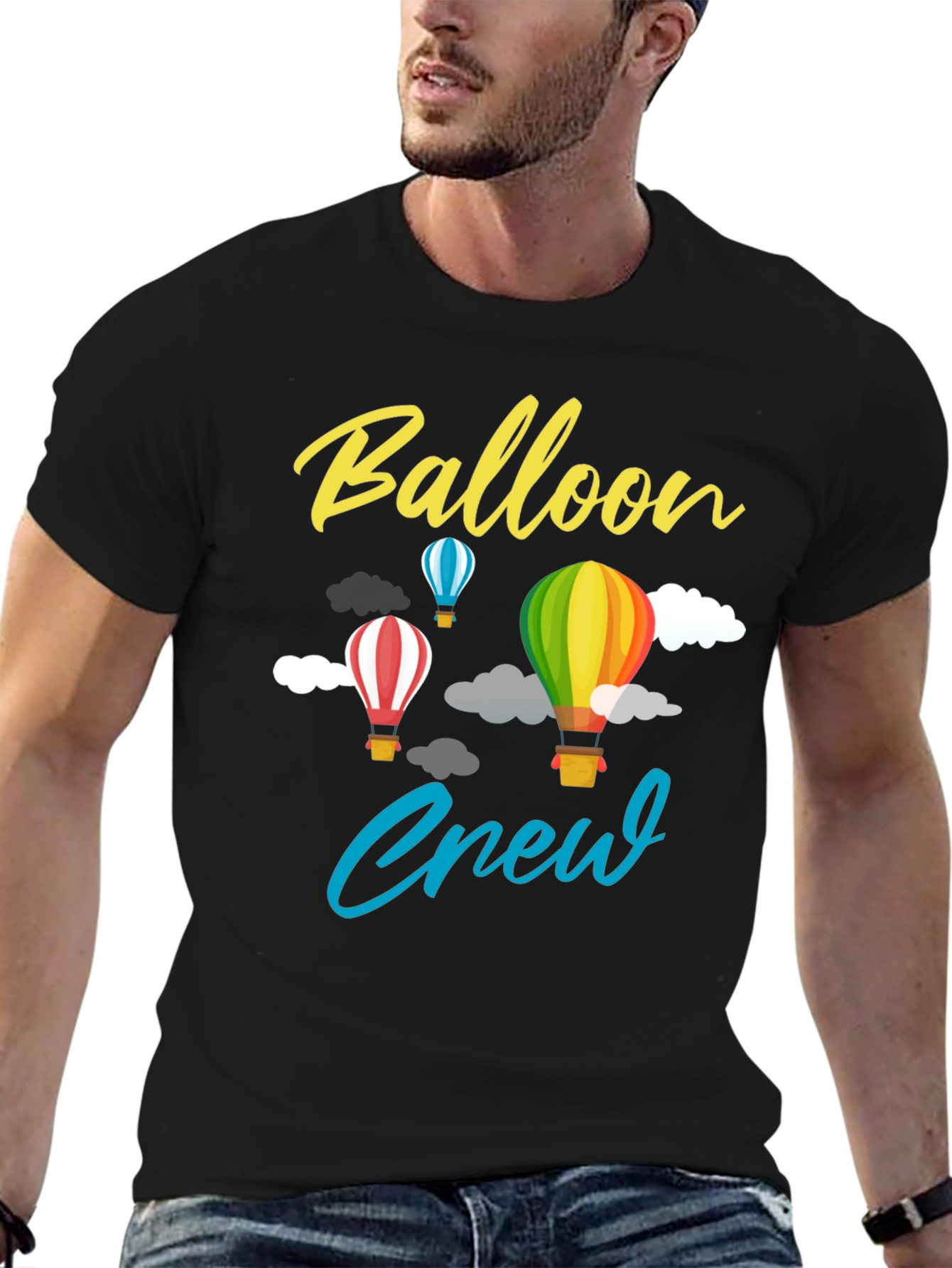 Balloon Crew T-Shirt - Unique Graphic Tee