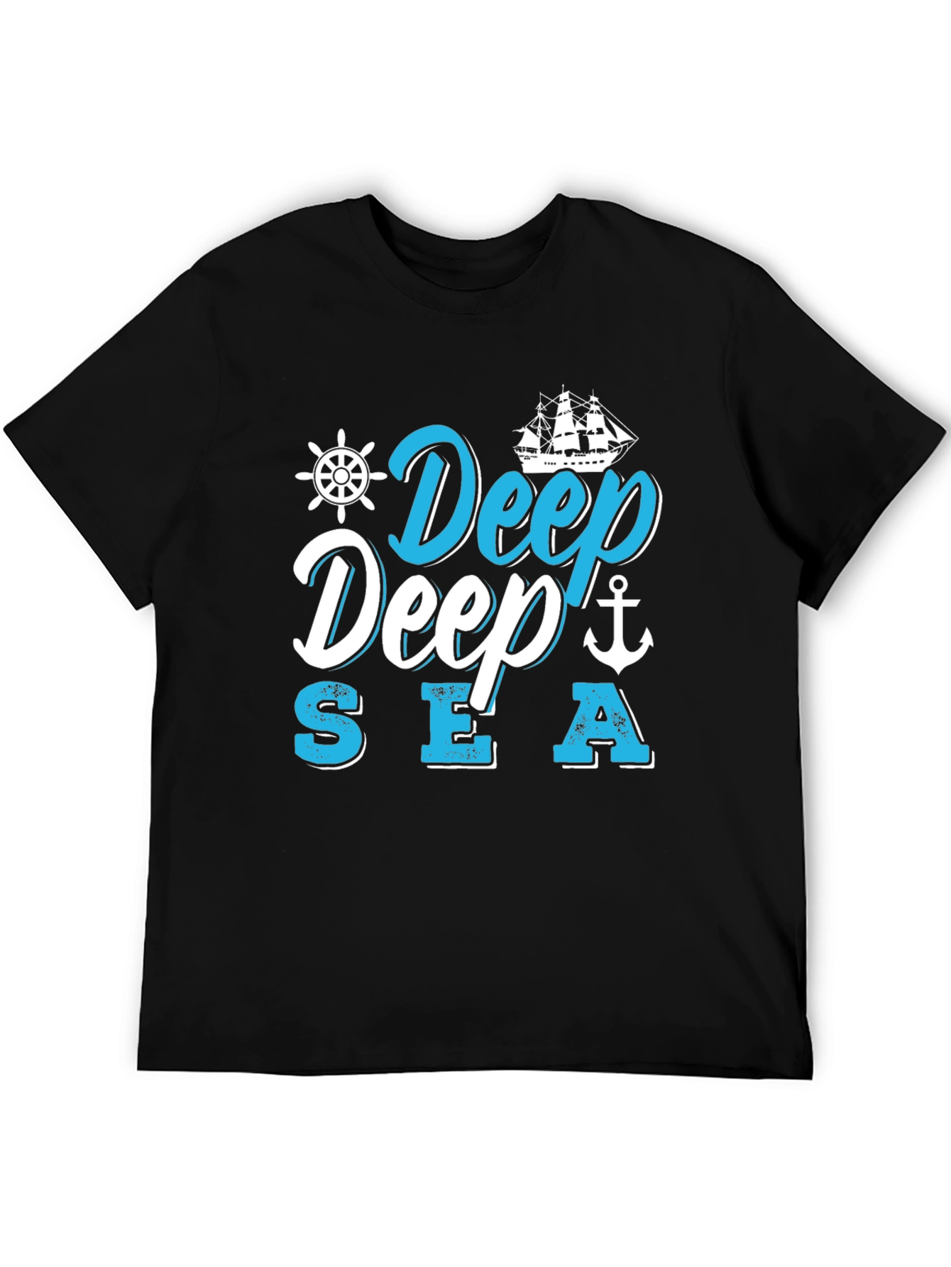 Deep Sea Graphic Tee | Nautical Adventure T-Shirt