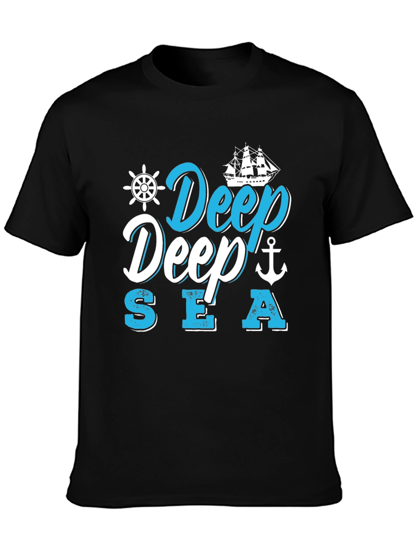 Deep Sea Graphic Tee | Nautical Adventure T-Shirt
