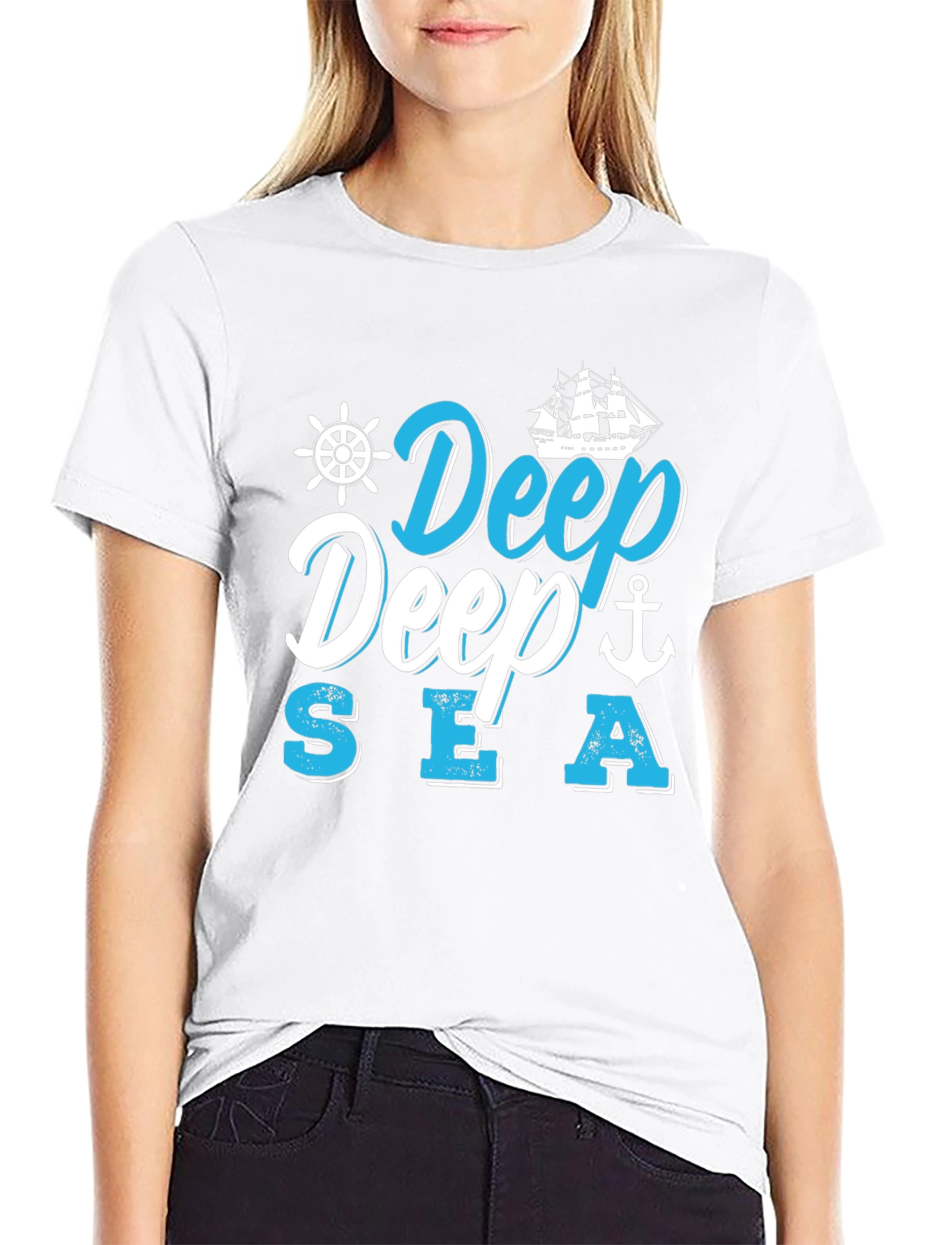 Deep Sea Graphic Tee | Nautical Adventure T-Shirt