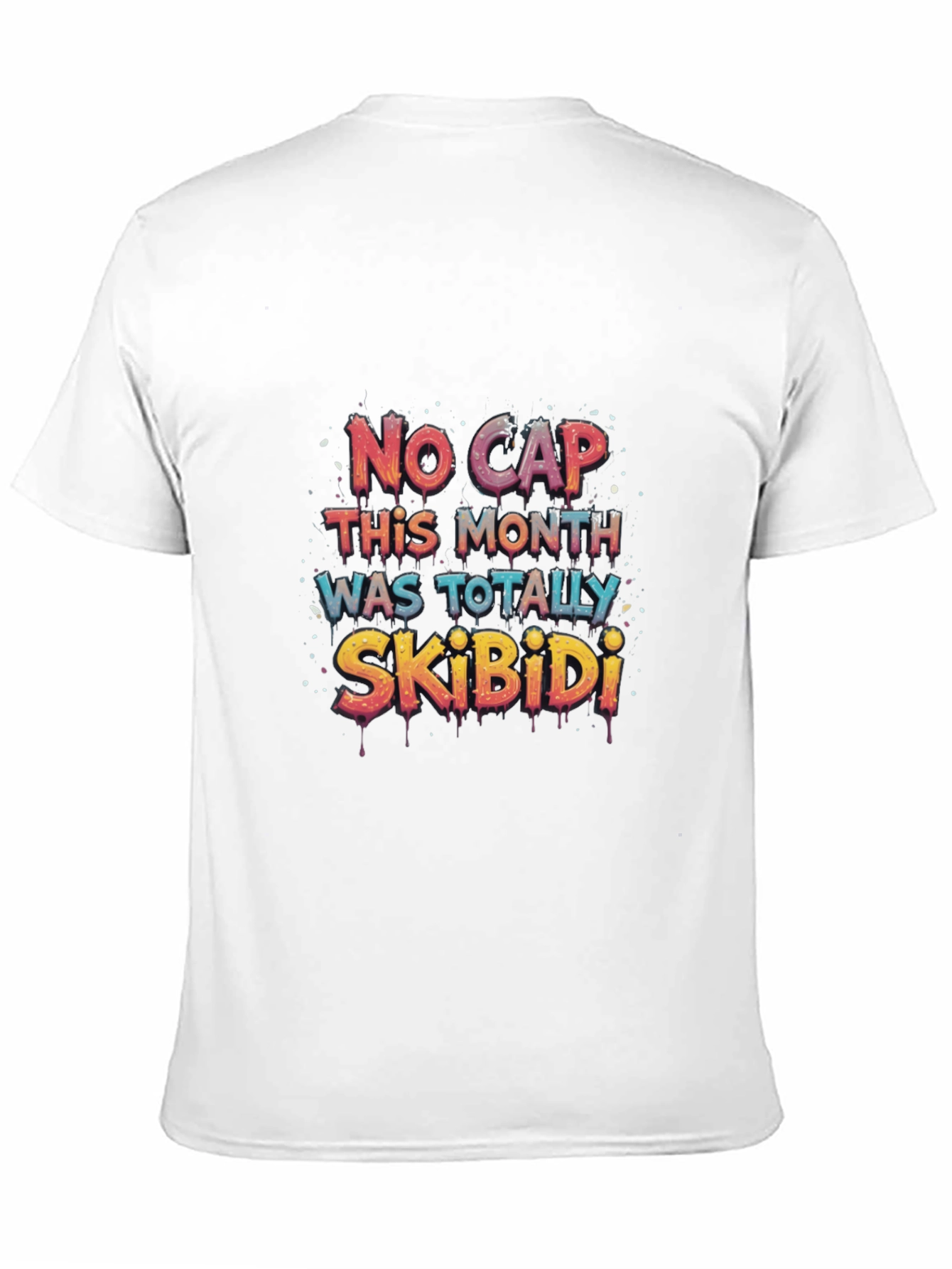 No Cap This Month Skibidi T-Shirt