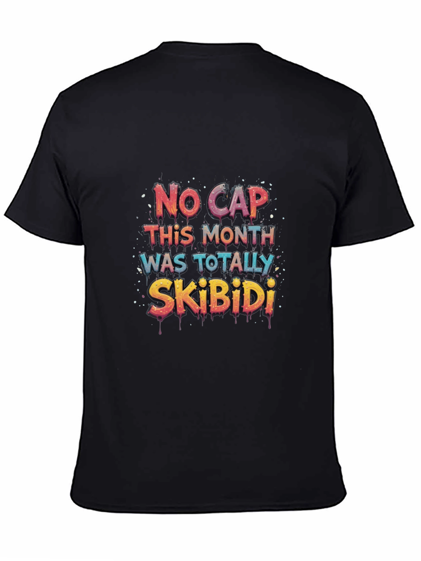 No Cap This Month Skibidi T-Shirt