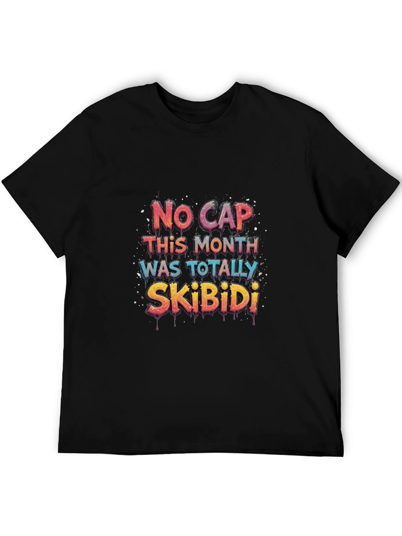 No Cap This Month Skibidi T-Shirt