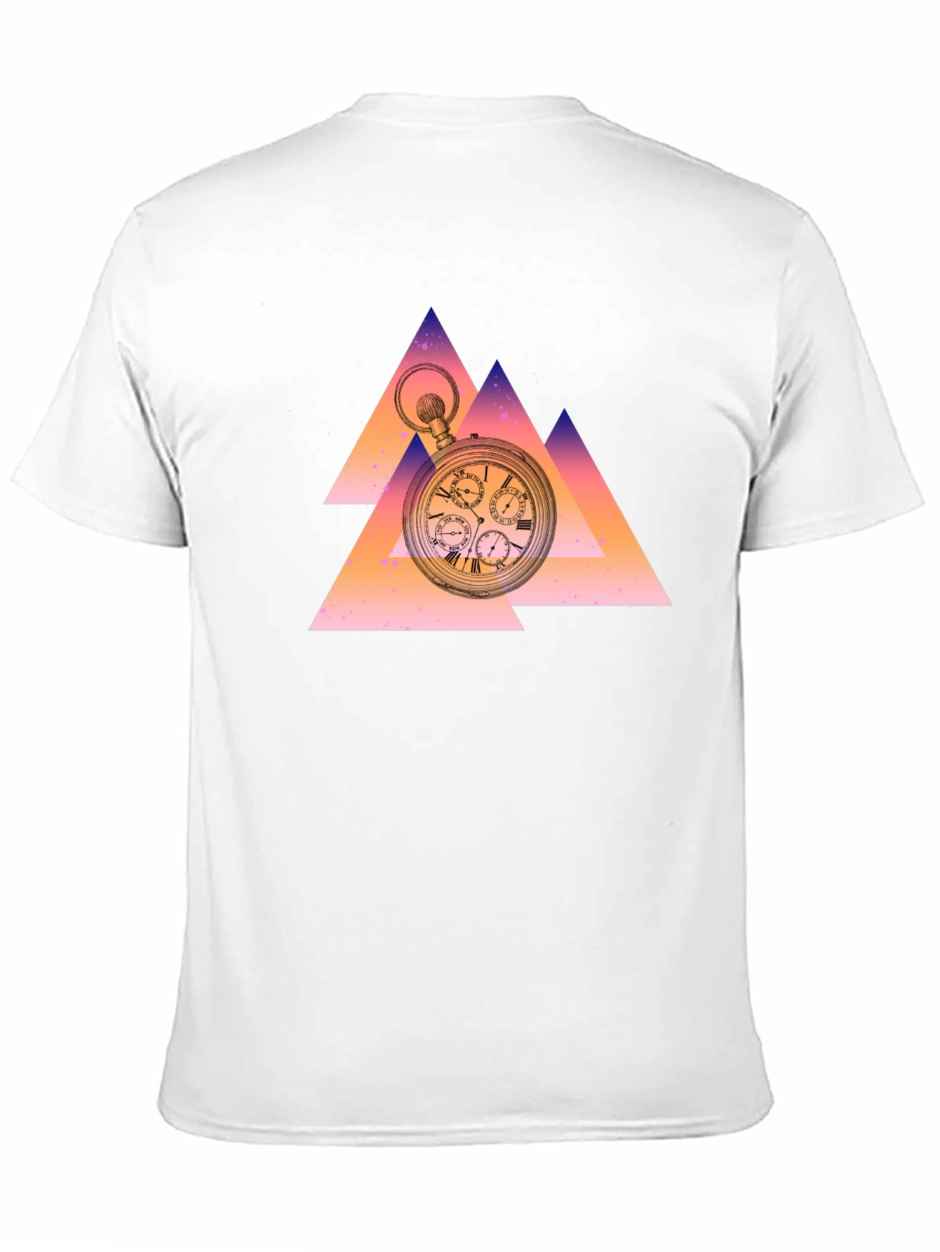 Pocket Watch Geometric T-Shirt
