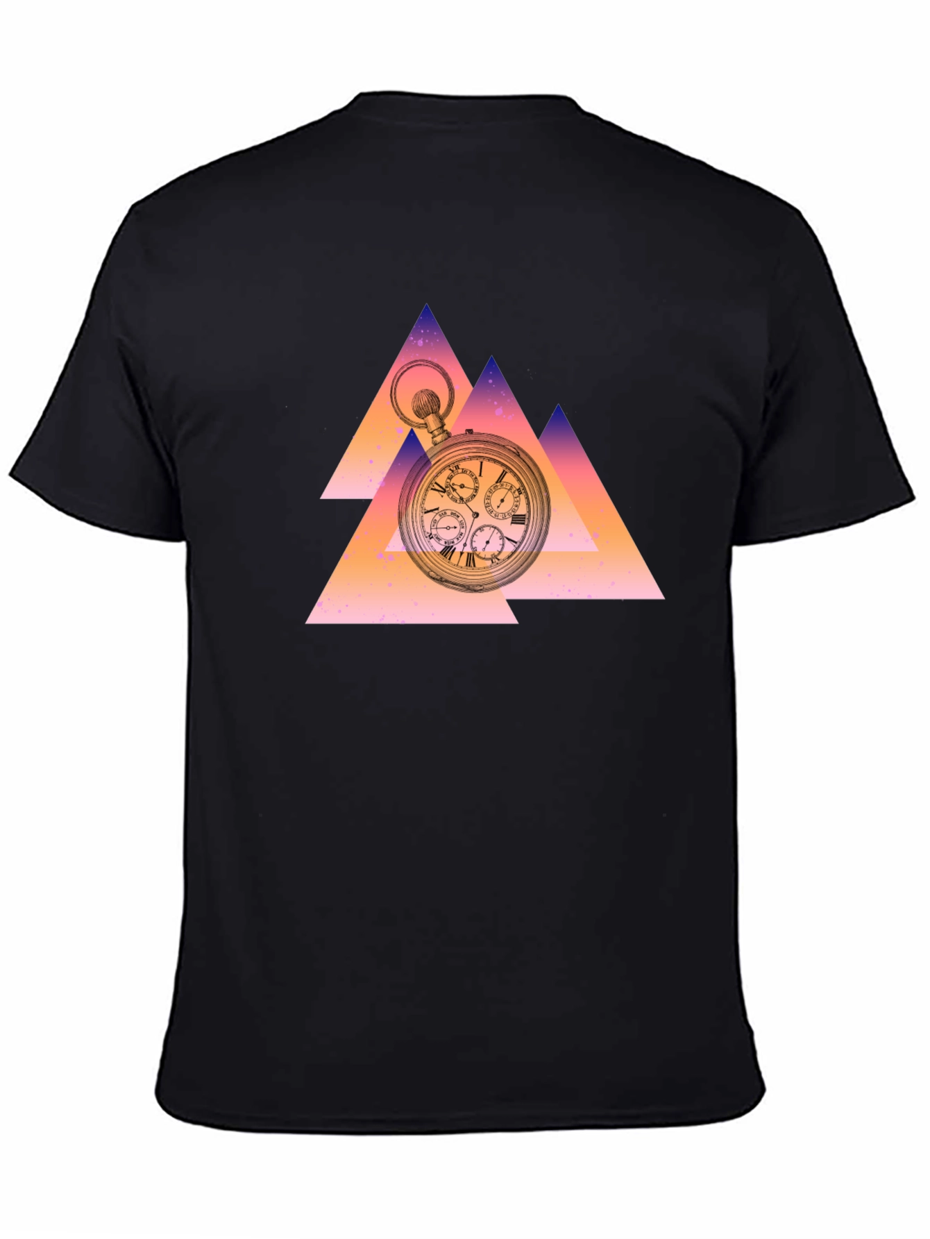 Pocket Watch Geometric T-Shirt