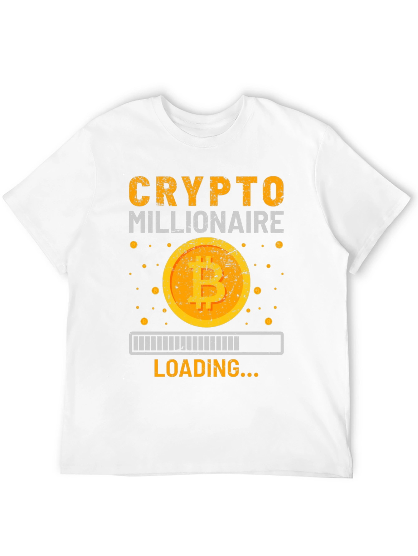 Crypto Millionaire Loading Graphic T-Shirt