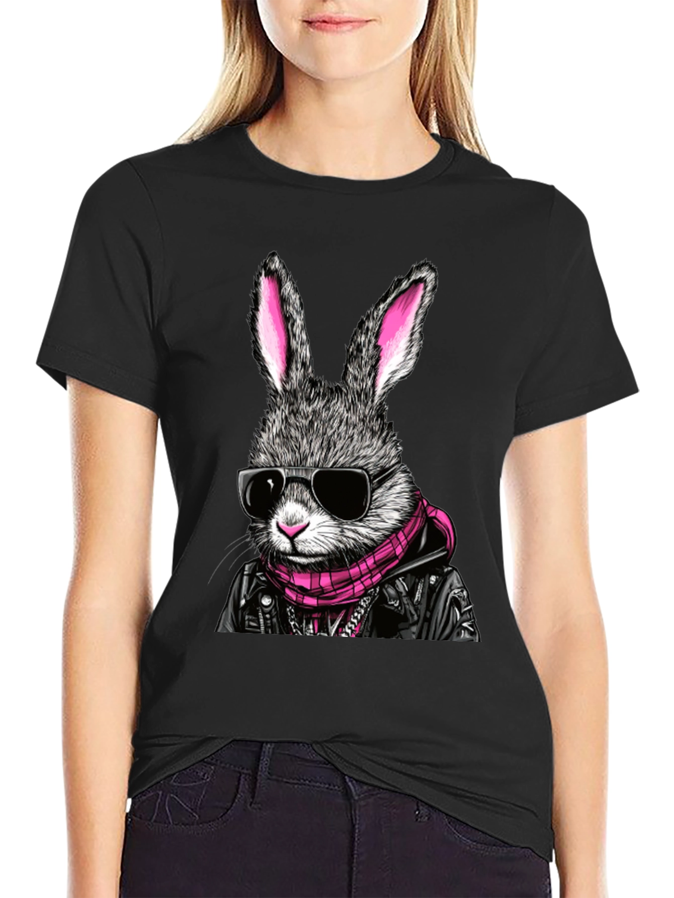 Cool Rabbit Graphic Tee
