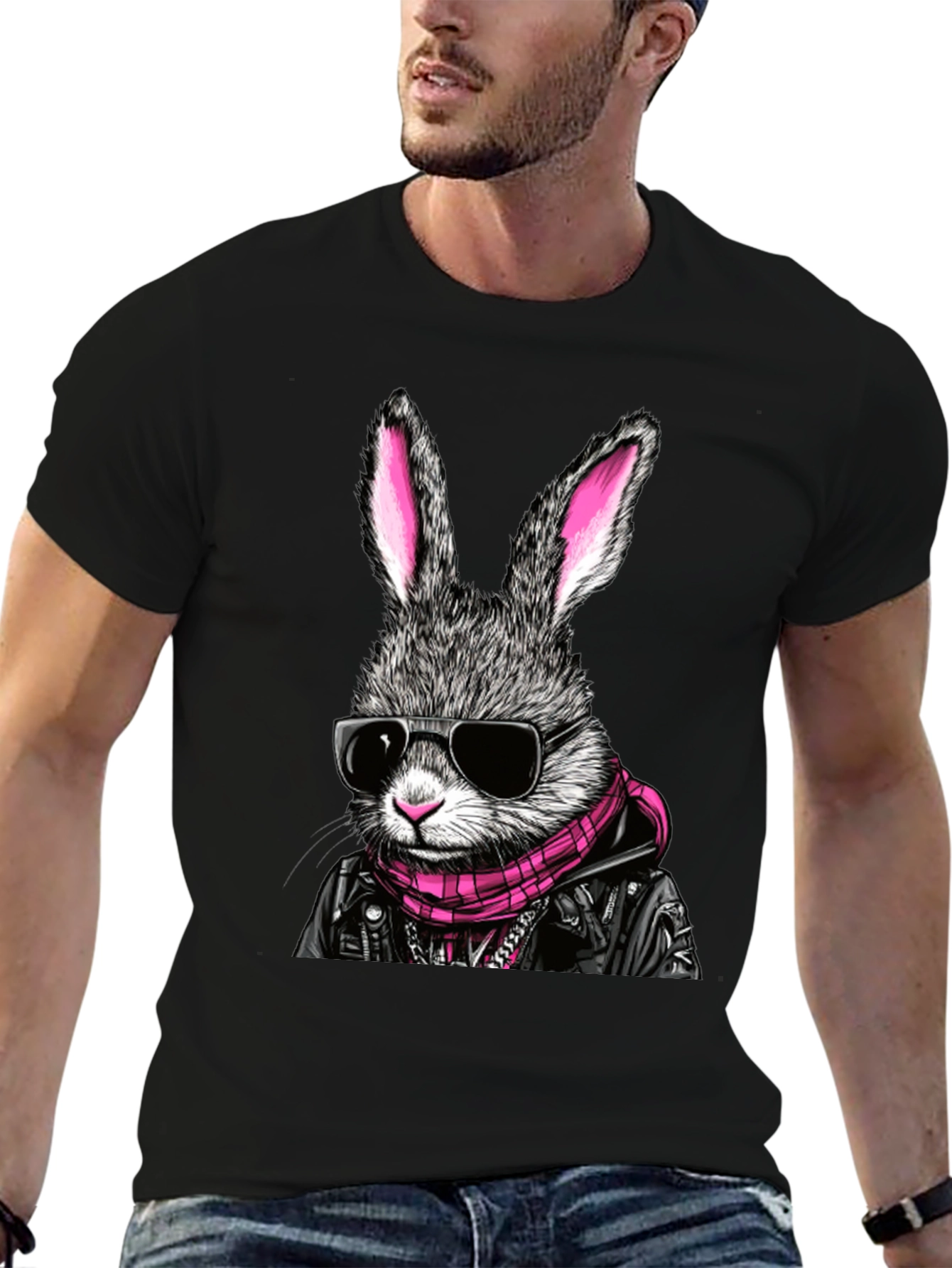 Cool Rabbit Graphic Tee