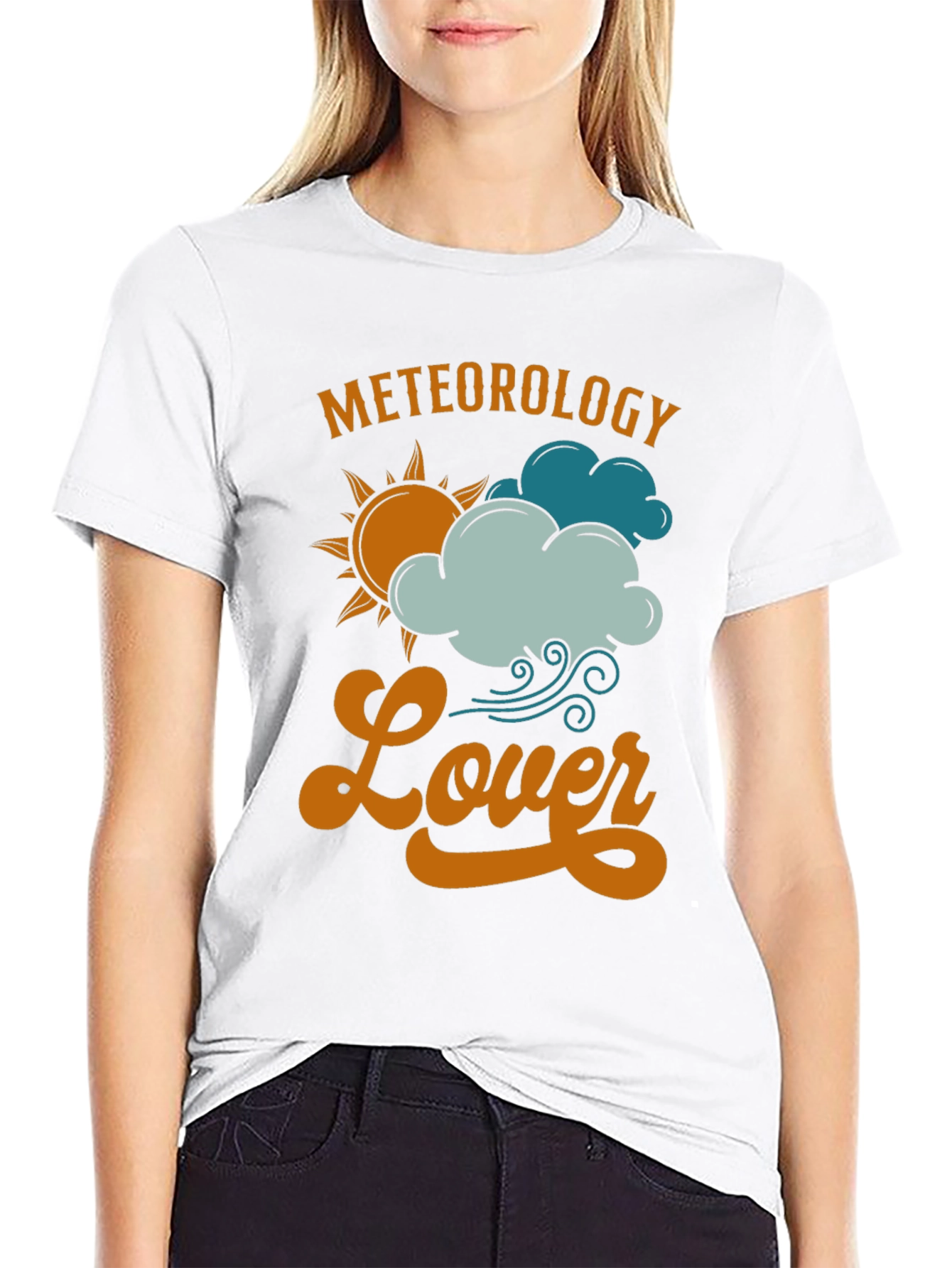 Meteorology Lover Graphic T-Shirt Weather Fan Tee
