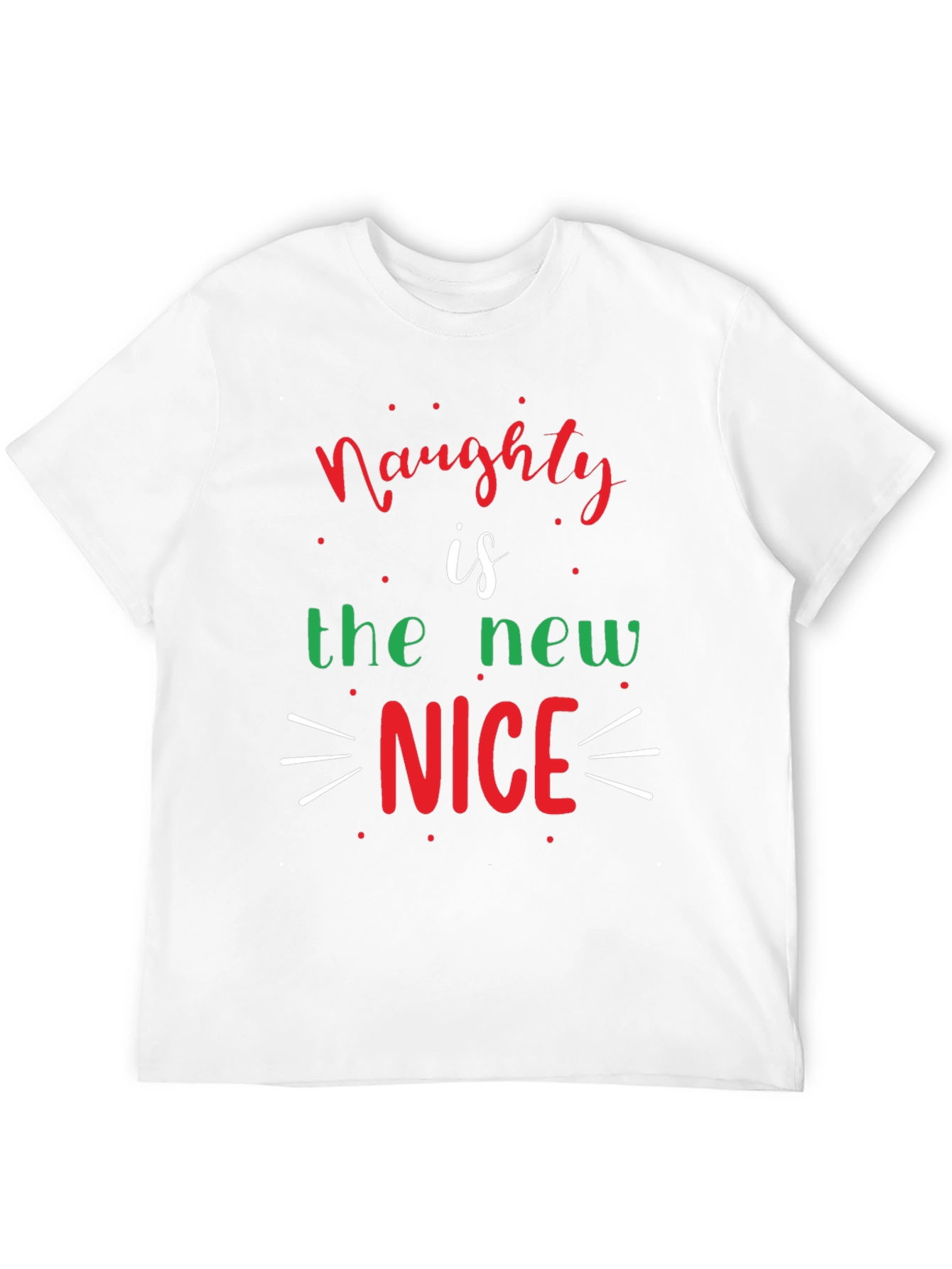 Naughty Is the New Nice Christmas T-Shirt