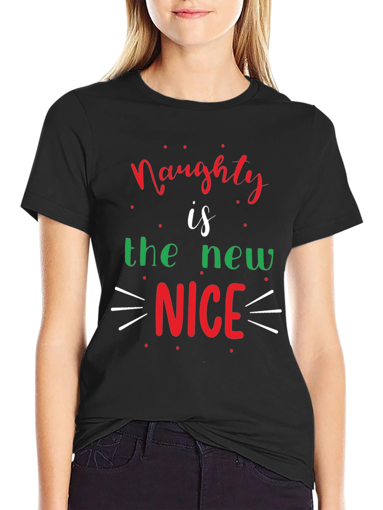 Naughty Is the New Nice Christmas T-Shirt
