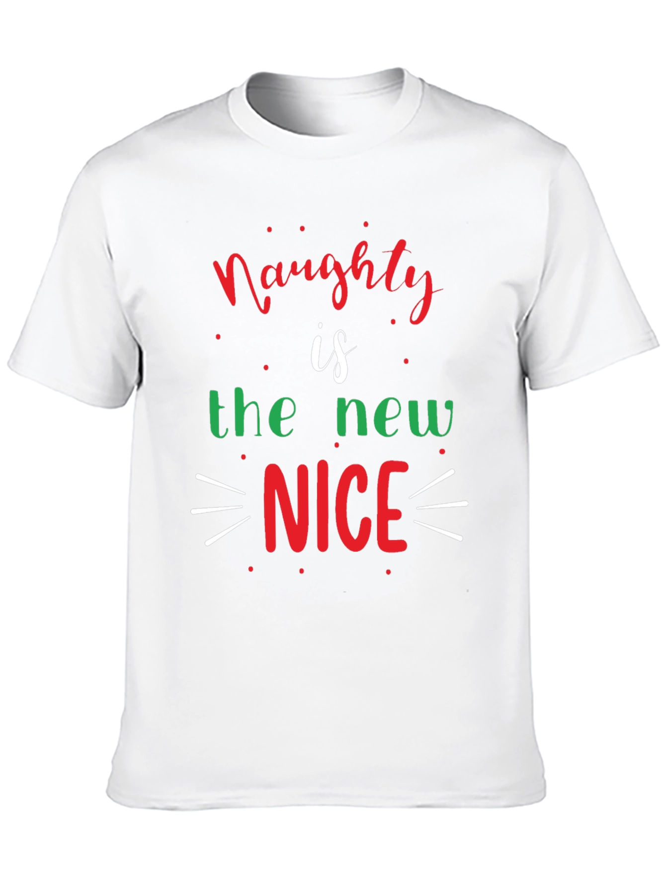 Naughty Is the New Nice Christmas T-Shirt