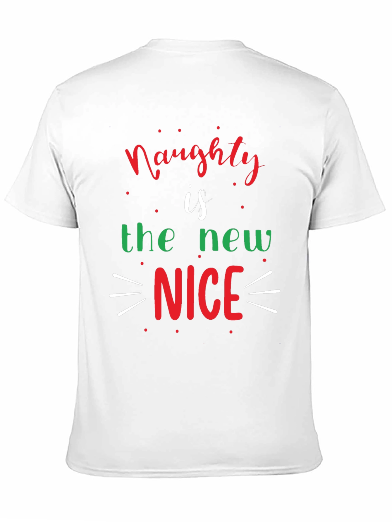 Naughty Is the New Nice Christmas T-Shirt