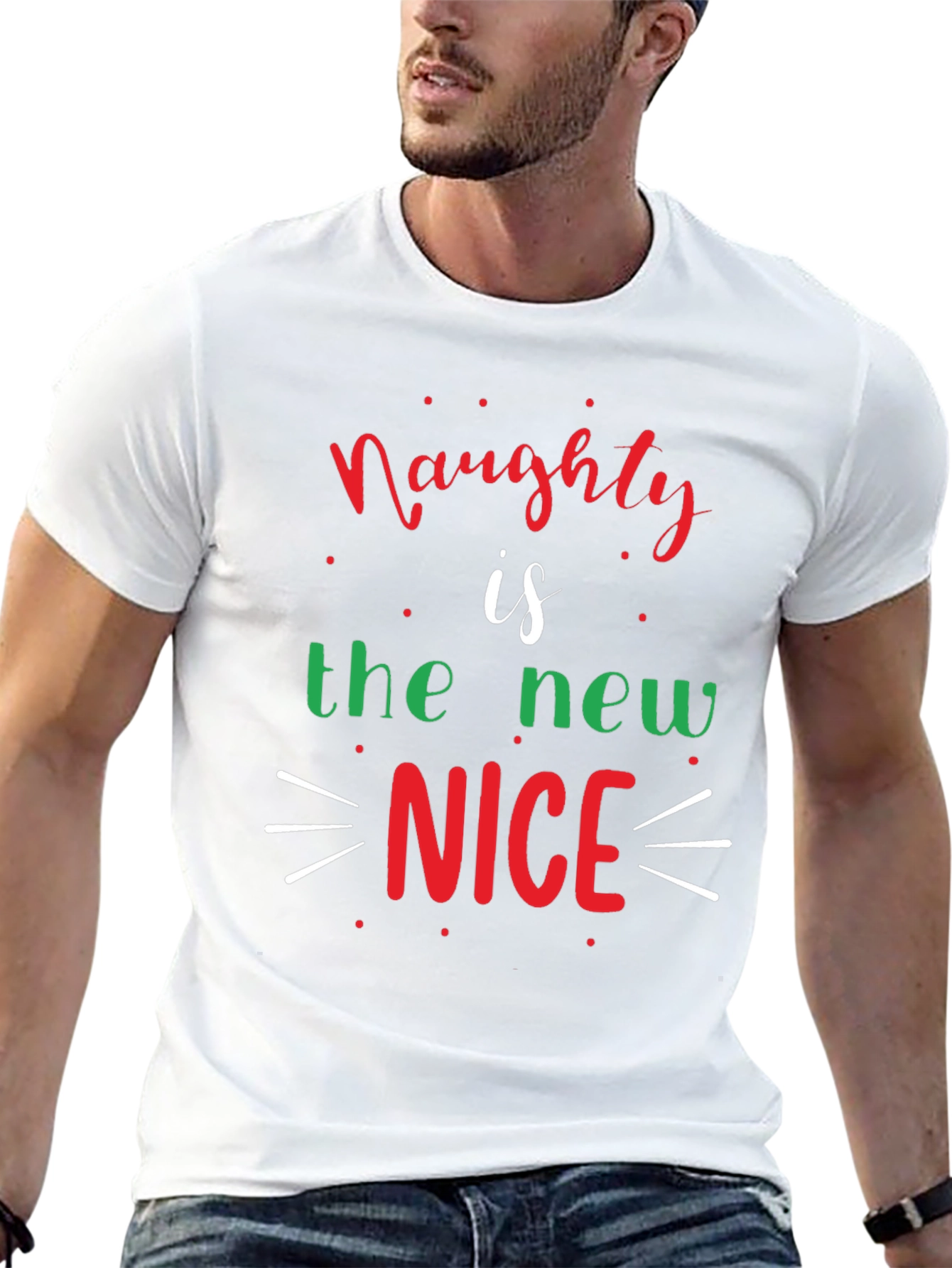 Naughty Is the New Nice Christmas T-Shirt