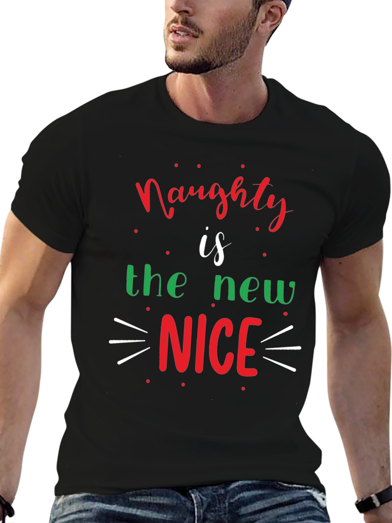 Naughty Is the New Nice Christmas T-Shirt