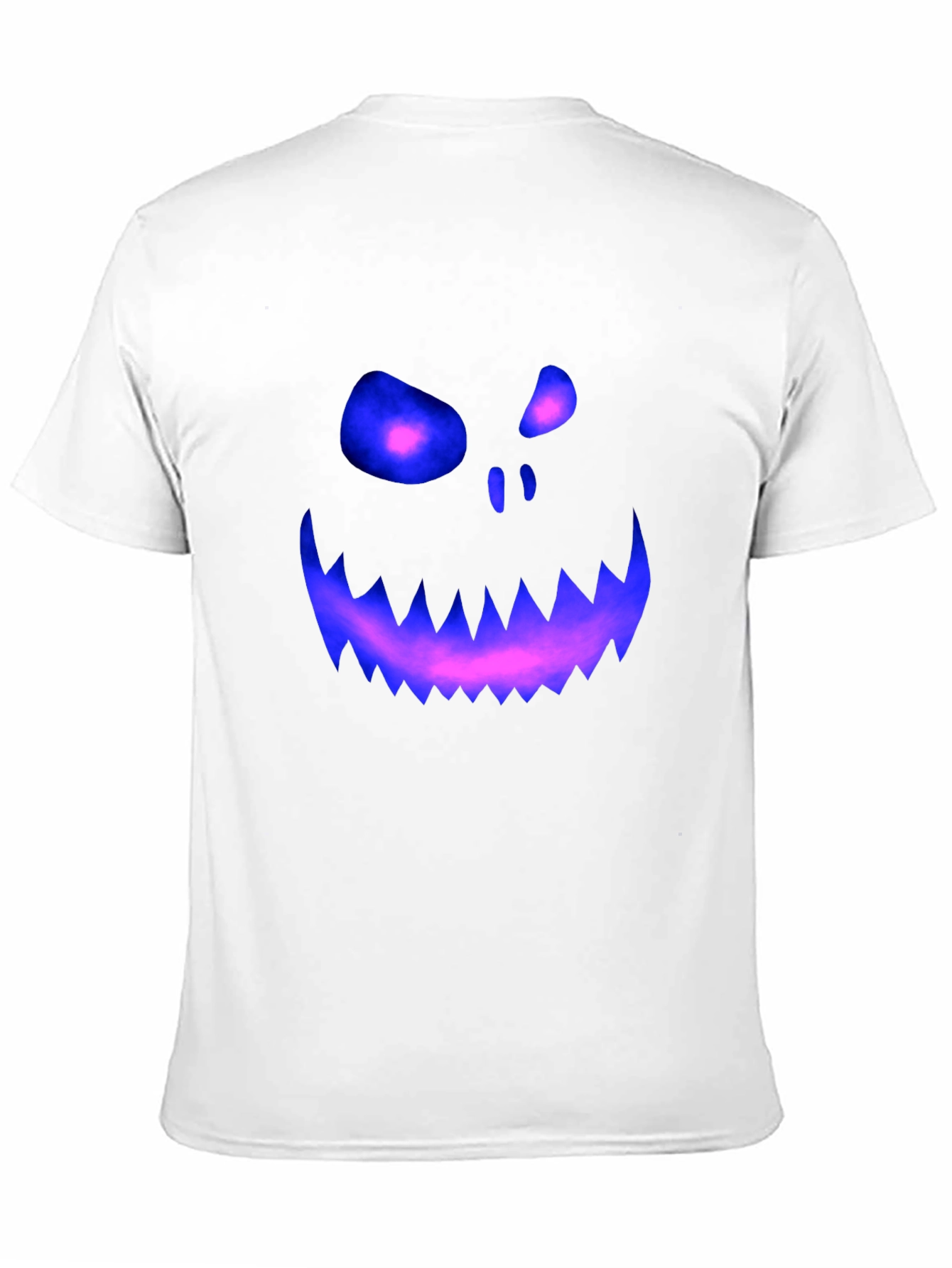 Spooky Glowing Face Graphic Tee