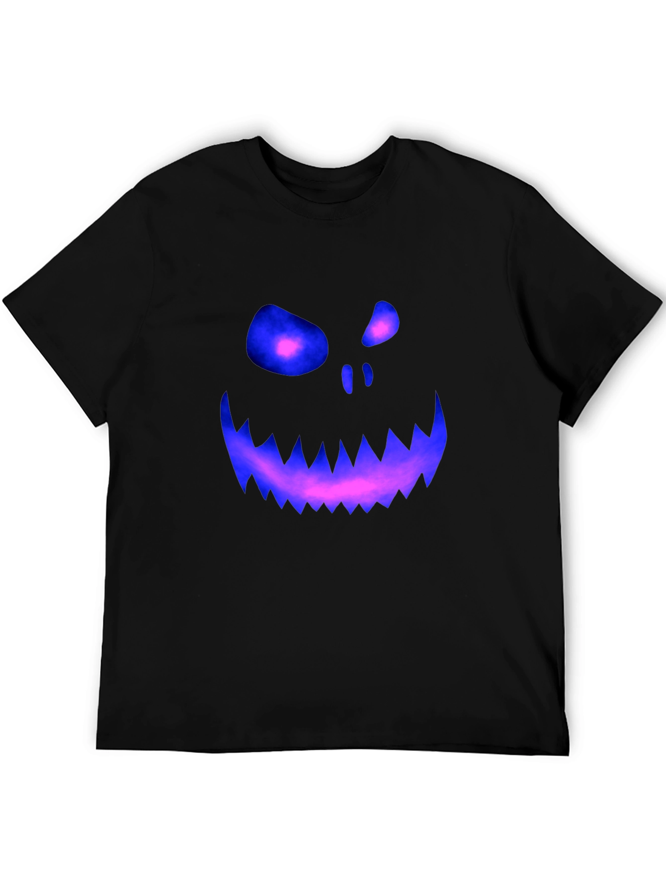 Spooky Glowing Face Graphic Tee