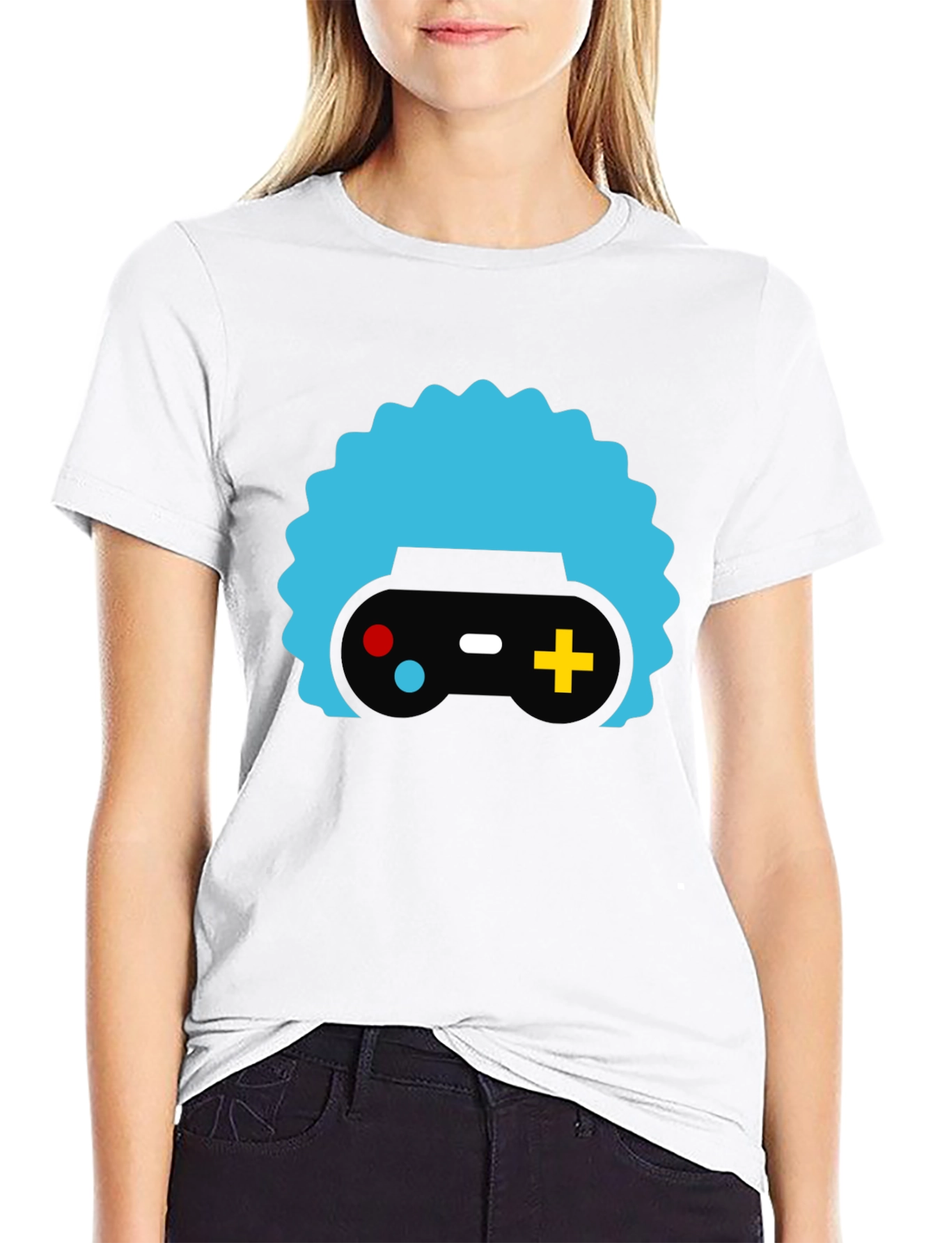 Gamer Controller Graphic T-Shirt - Trendy Casual Tee