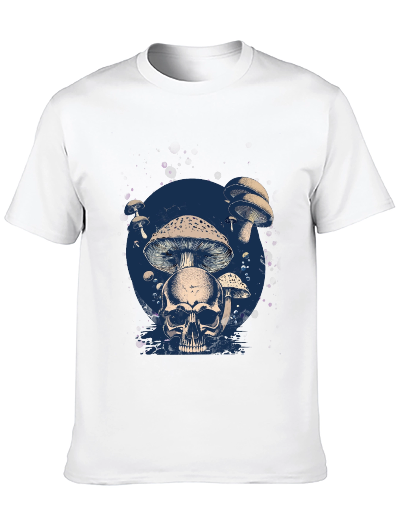 Skull & Mushroom Graphic Tee