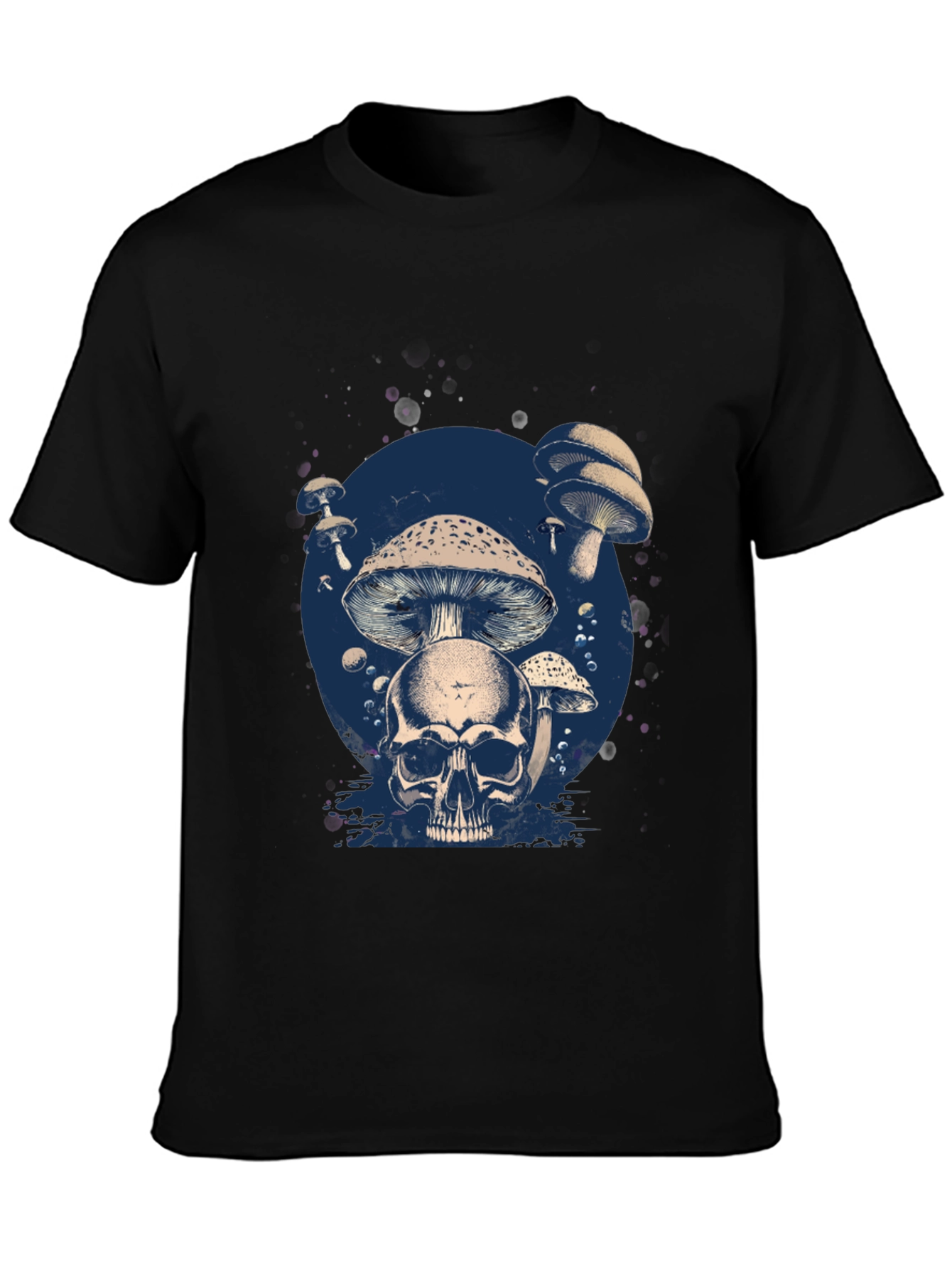 Skull & Mushroom Graphic Tee