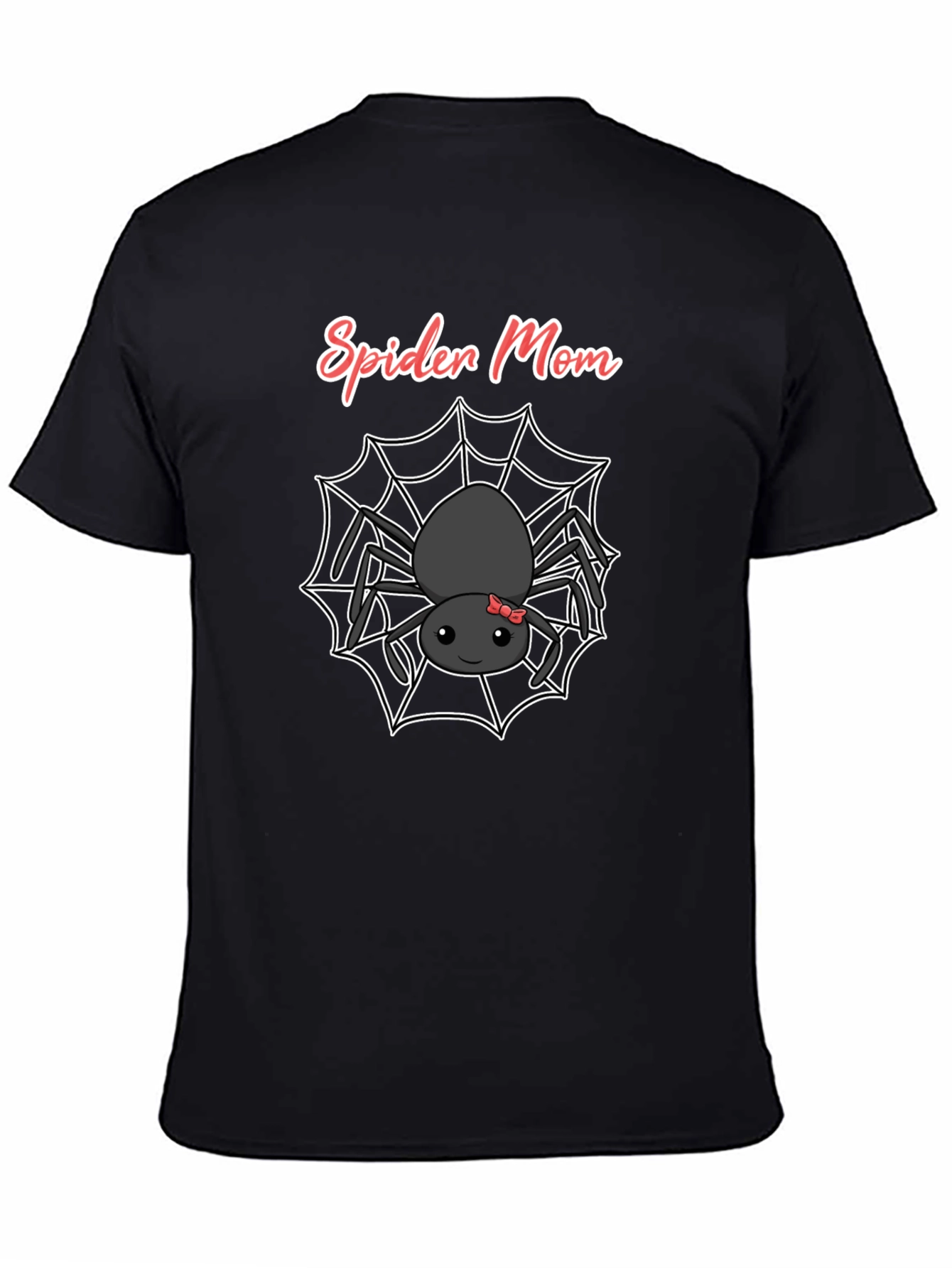 Spider Mom Graphic T-Shirt - Cute Halloween Tee