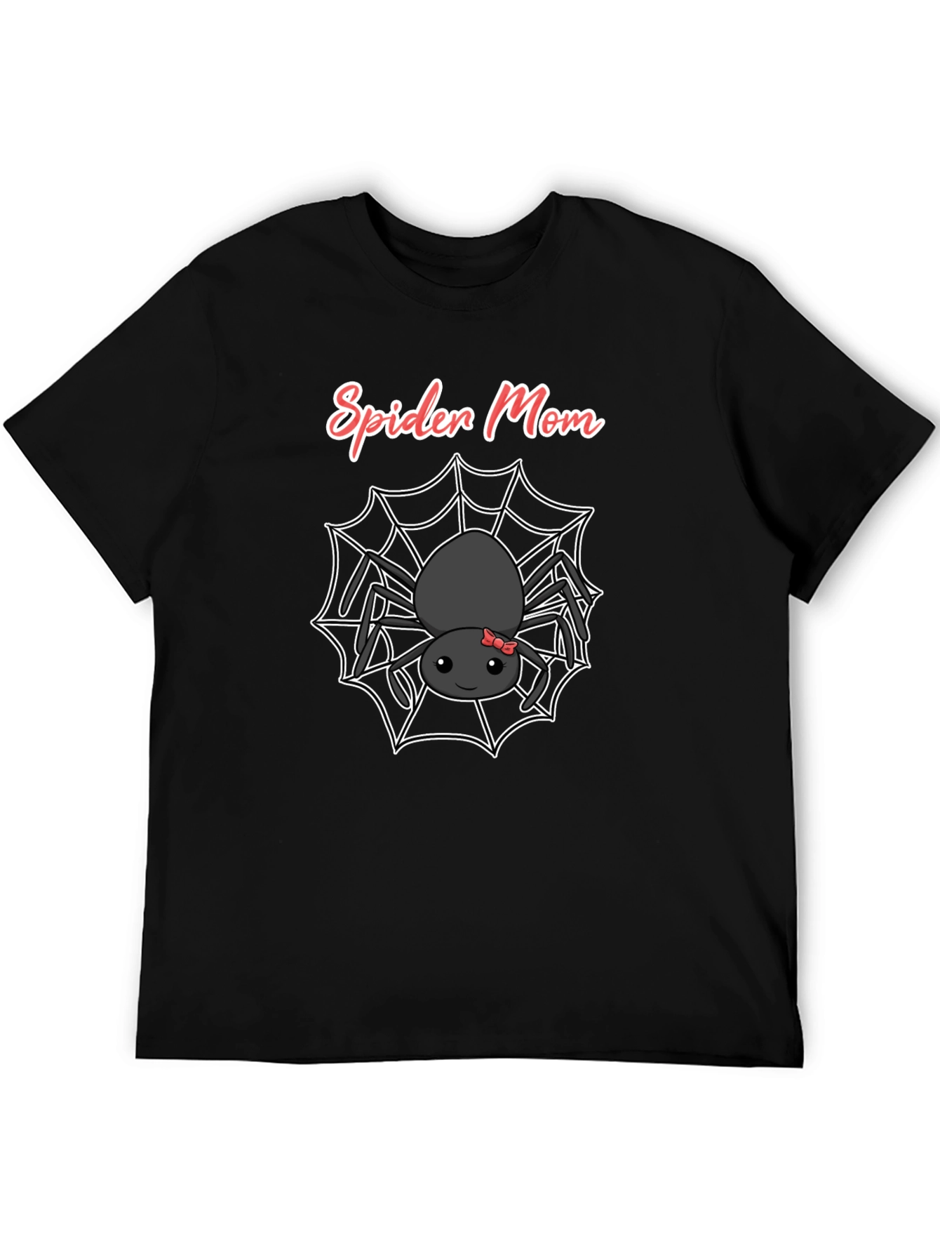 Spider Mom Graphic T-Shirt - Cute Halloween Tee