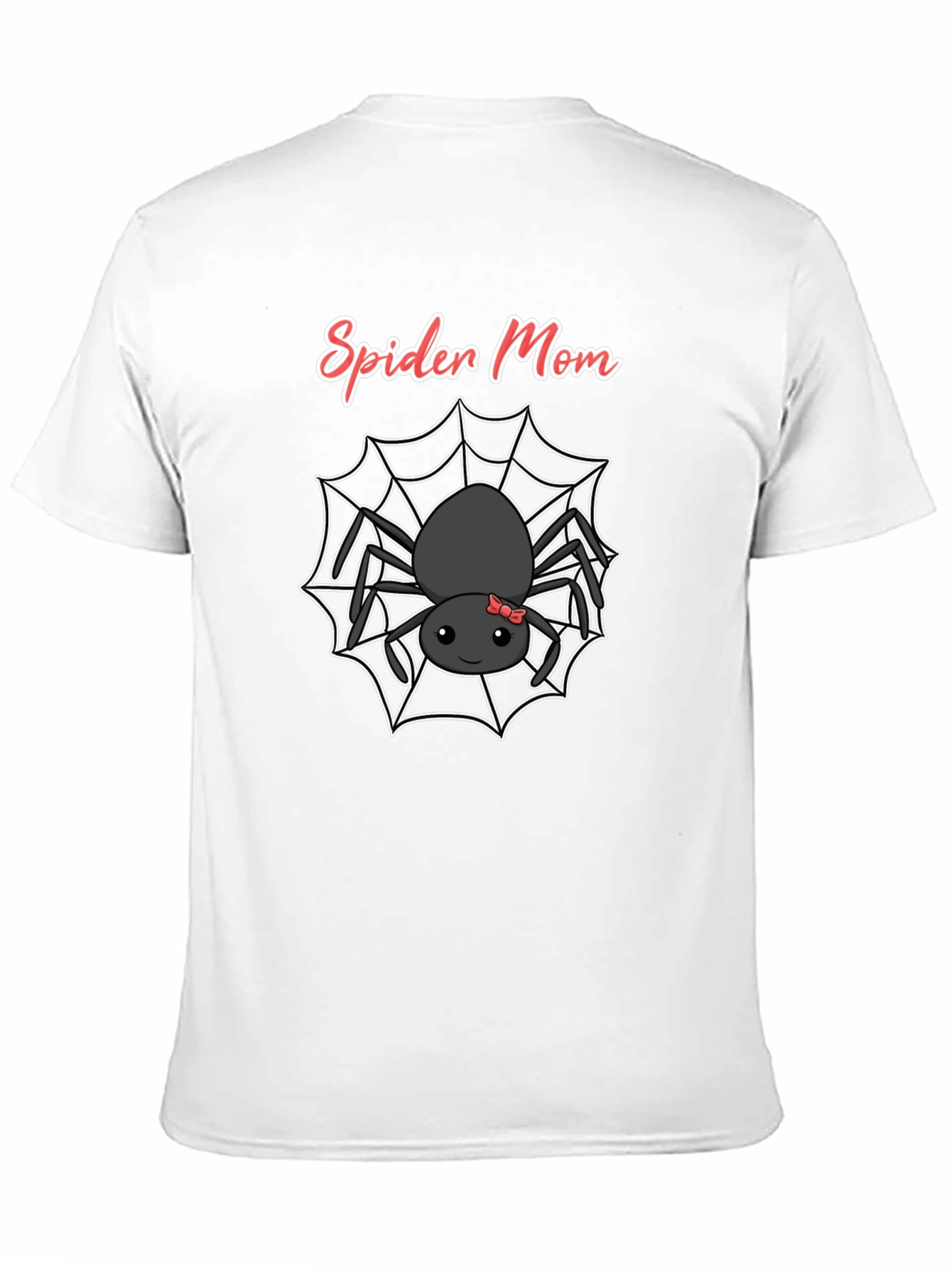 Spider Mom Graphic T-Shirt - Cute Halloween Tee