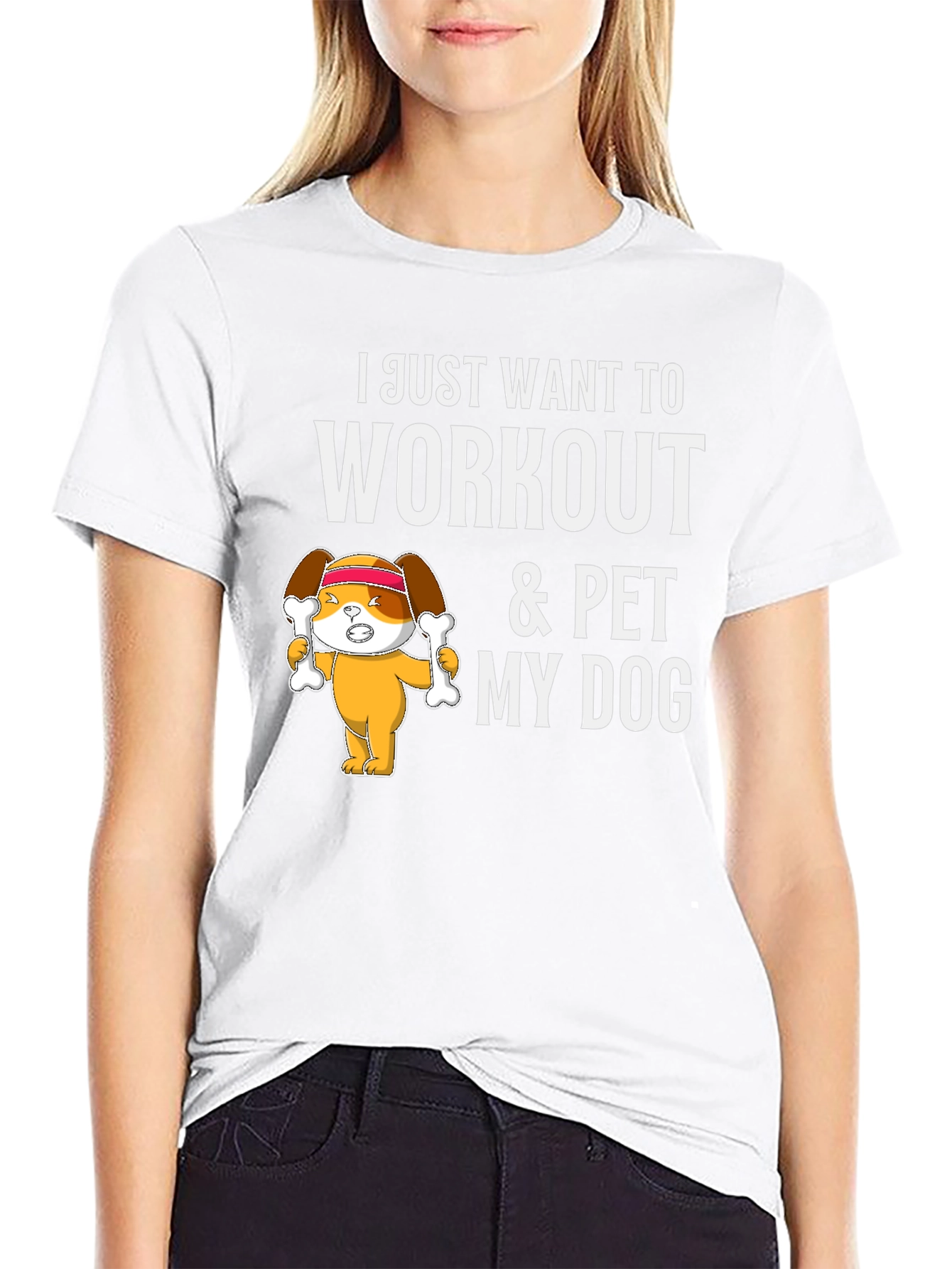 Workout & Pet My Dog T-Shirt