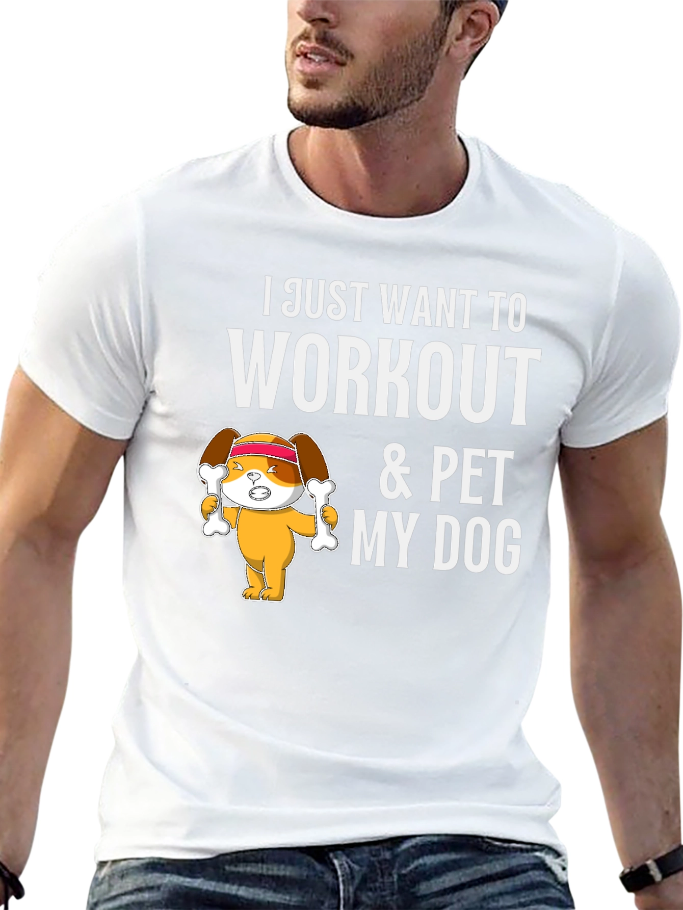 Workout & Pet My Dog T-Shirt