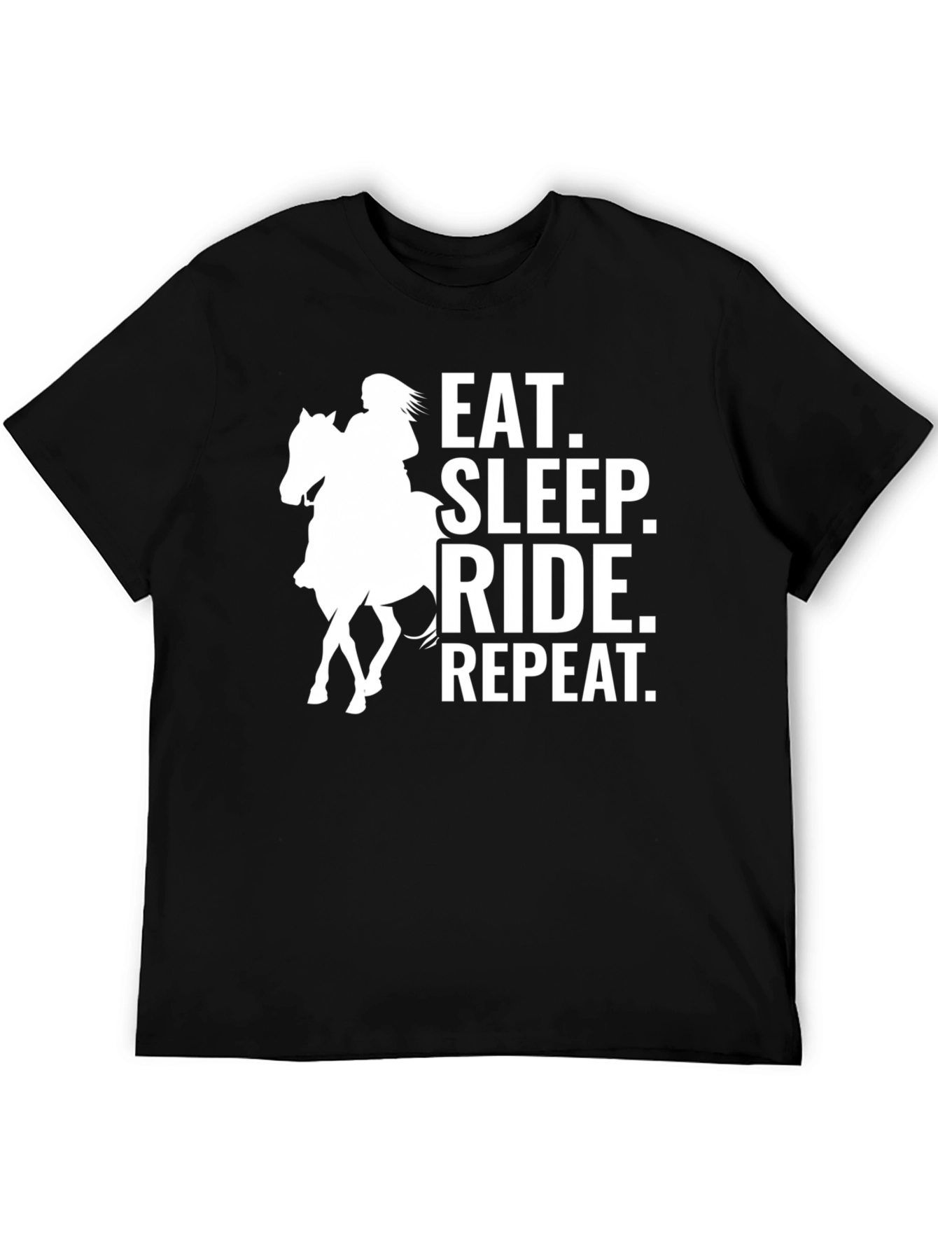 Eat Sleep Ride Repeat Graphic T-Shirt