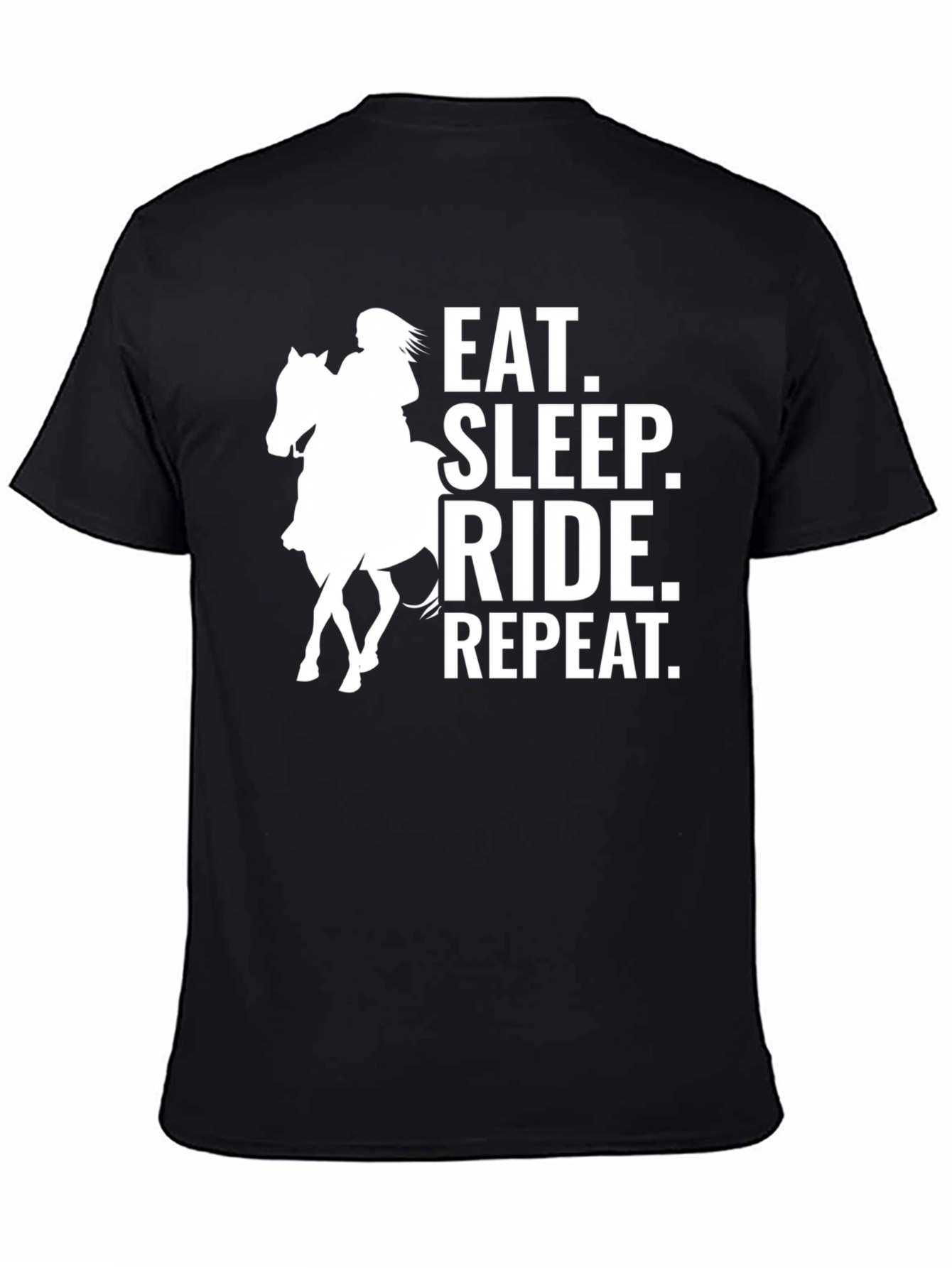 Eat Sleep Ride Repeat Graphic T-Shirt