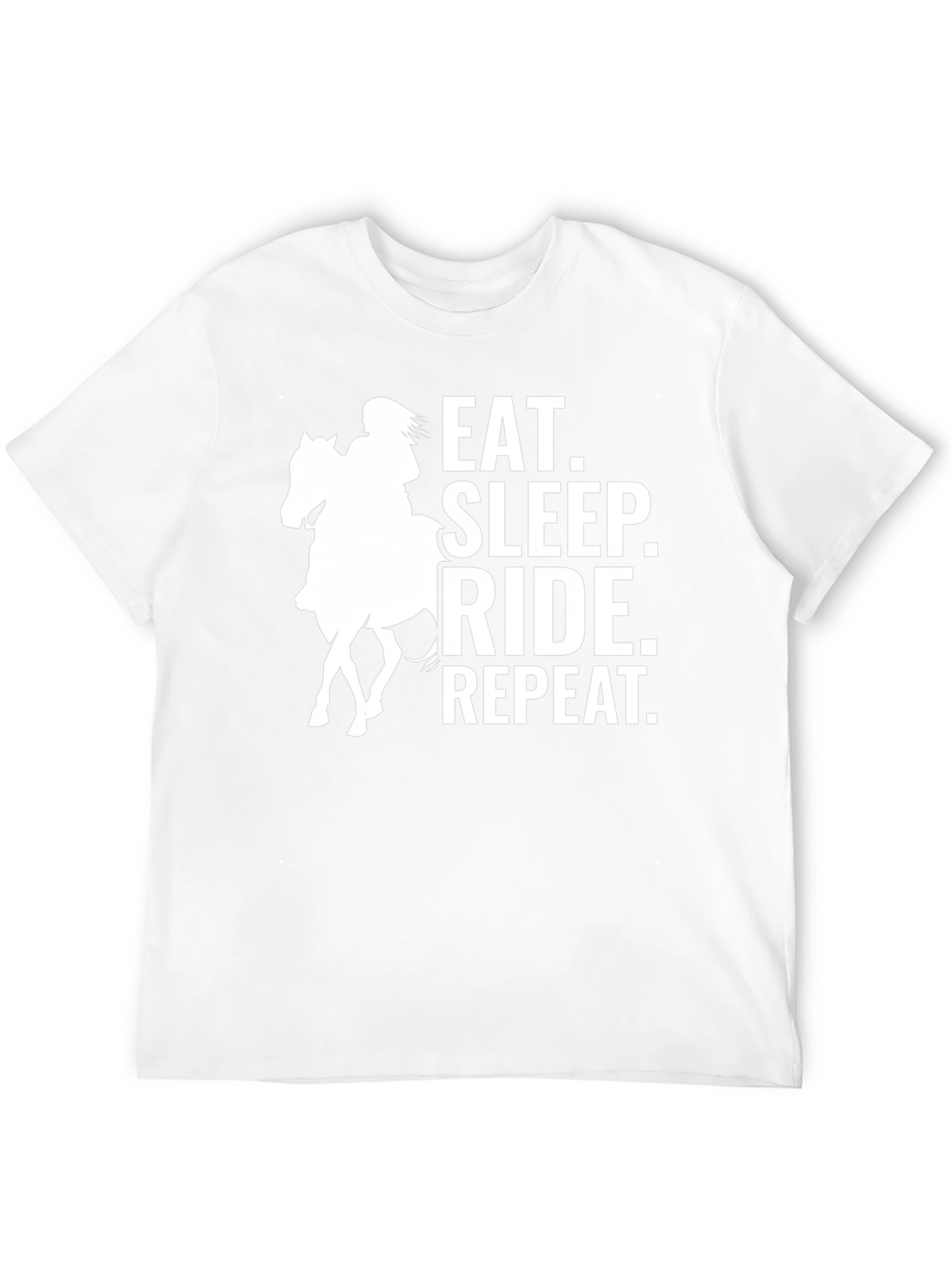 Eat Sleep Ride Repeat Graphic T-Shirt