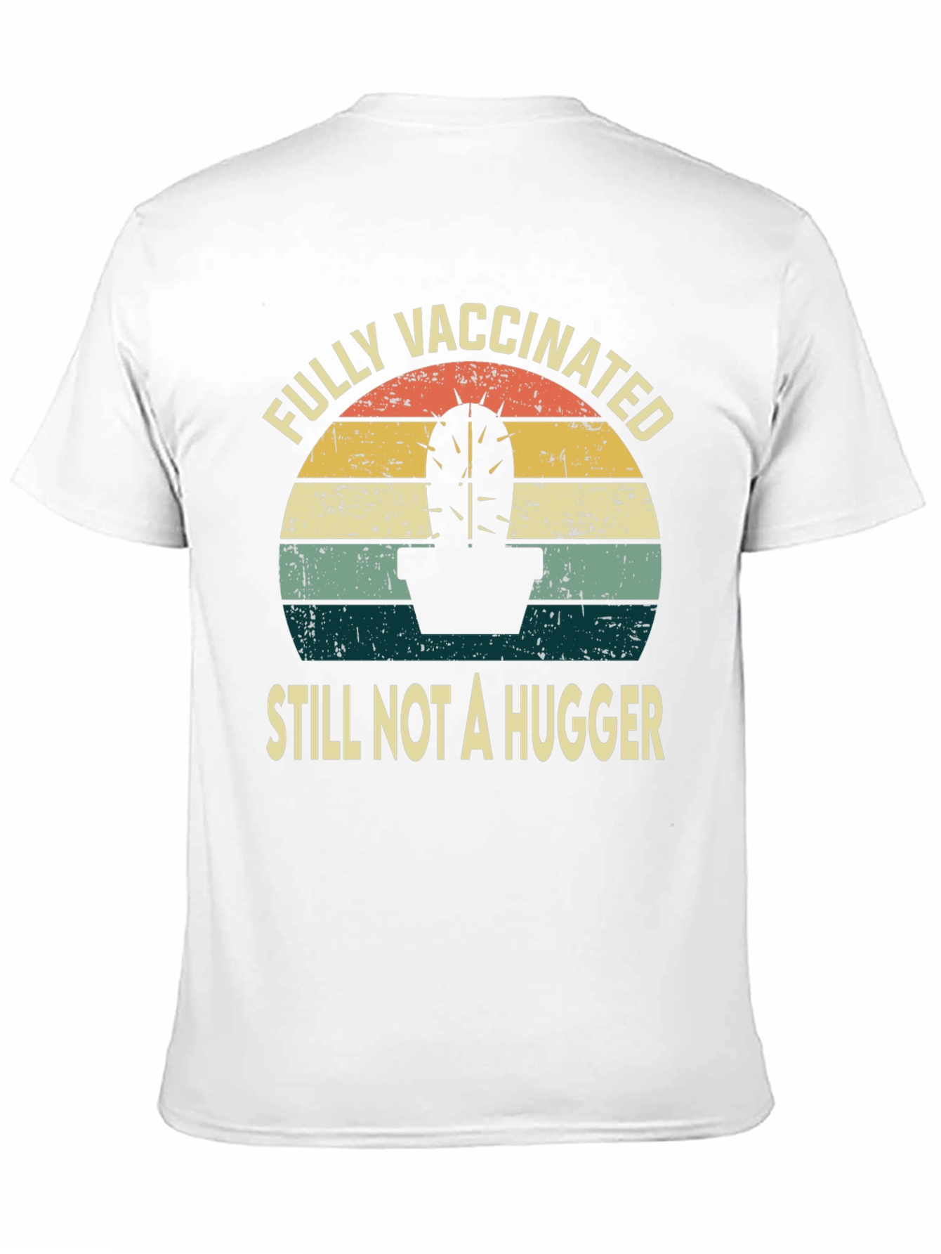 Fully Vaccinated Cactus Graphic Tee