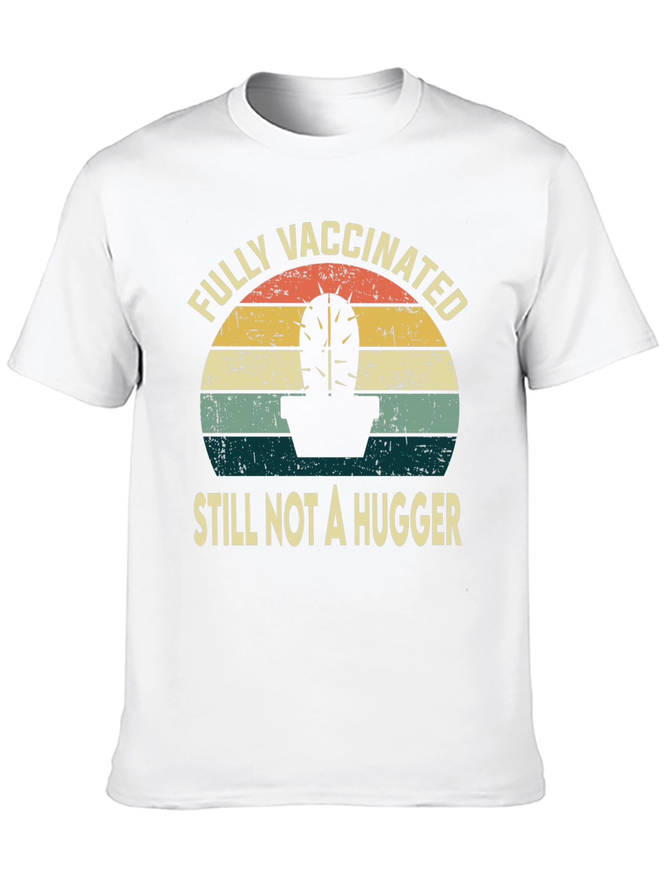 Fully Vaccinated Cactus Graphic Tee