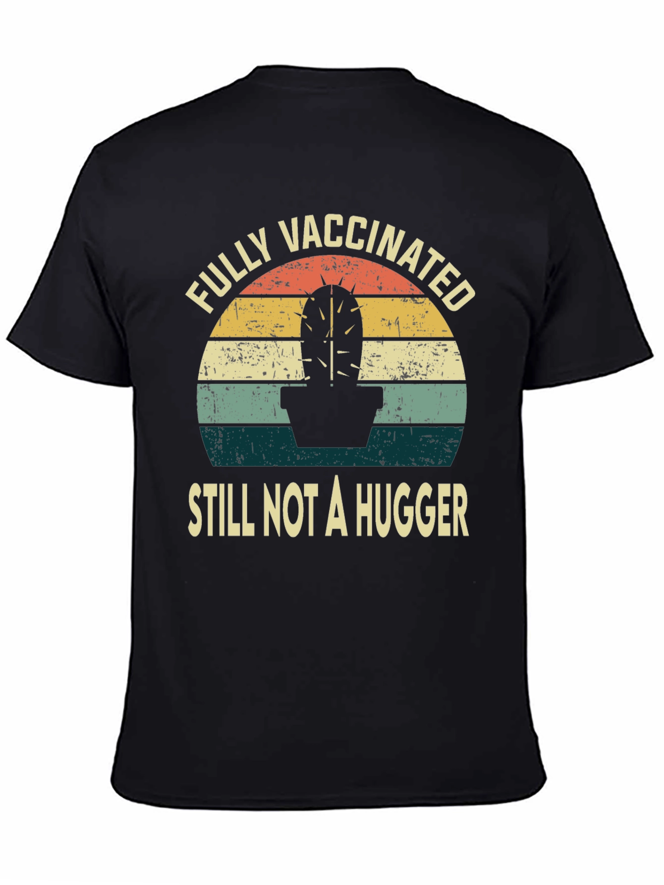 Fully Vaccinated Cactus Graphic Tee