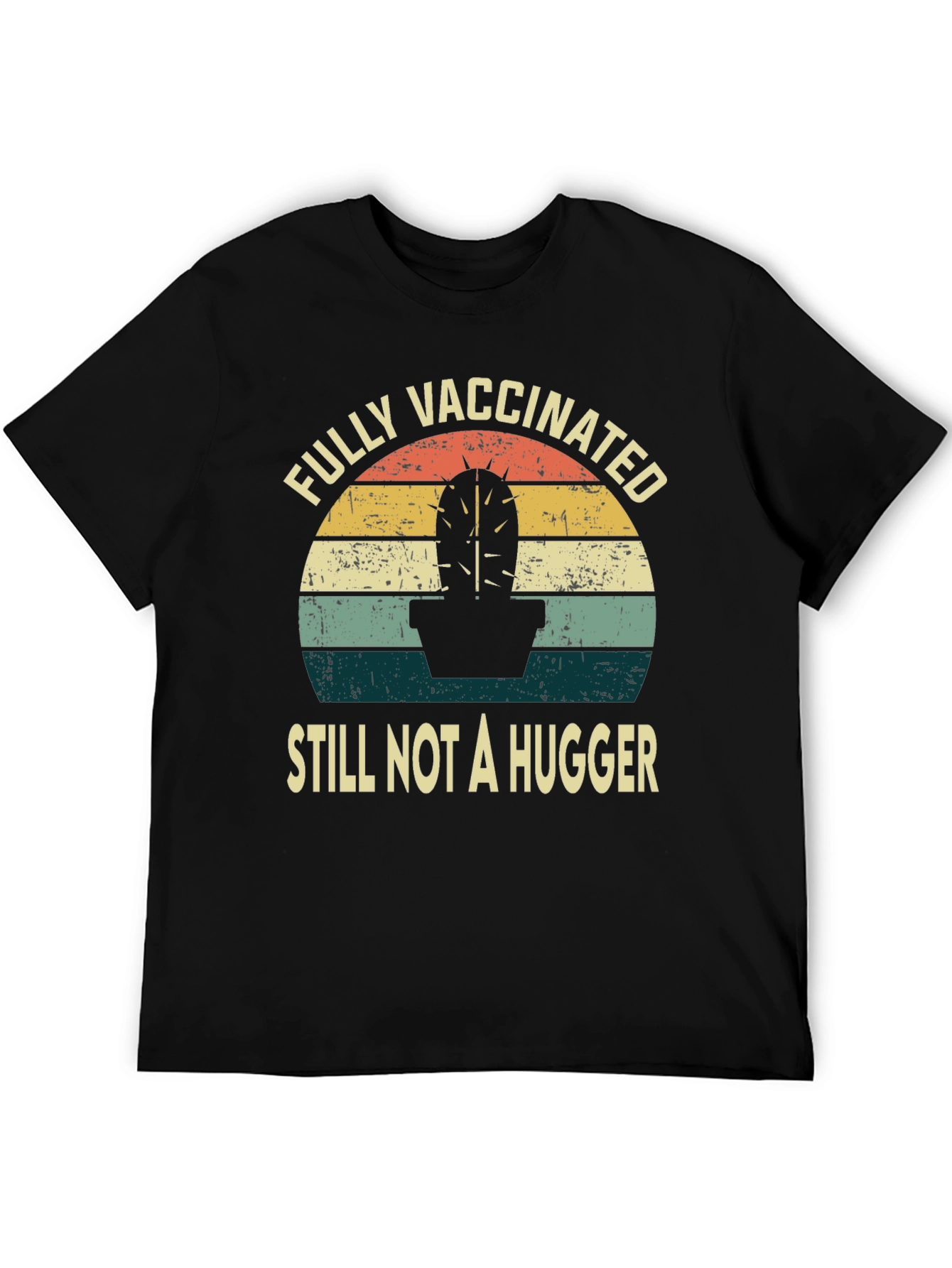 Fully Vaccinated Cactus Graphic Tee