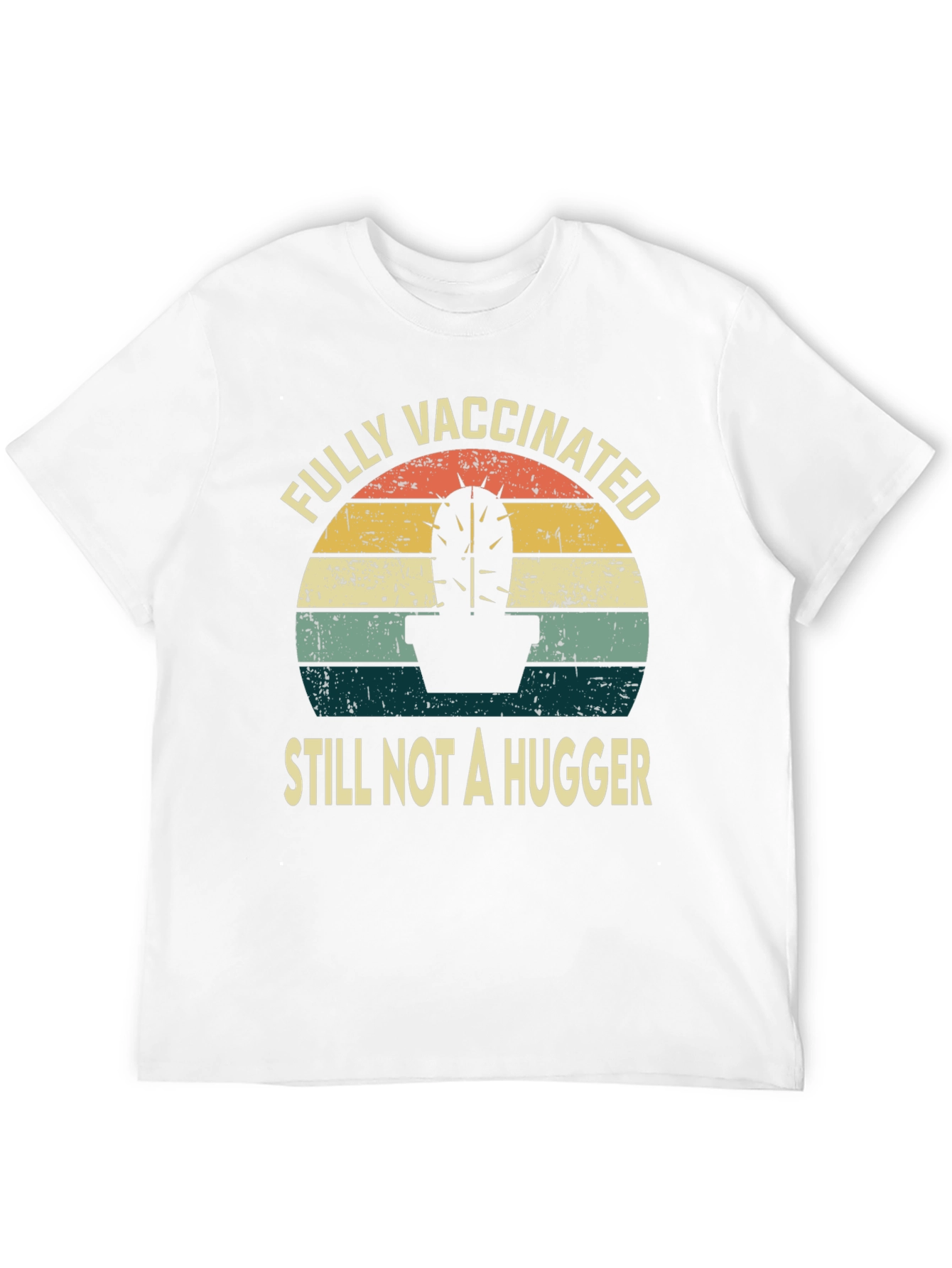 Fully Vaccinated Cactus Graphic Tee