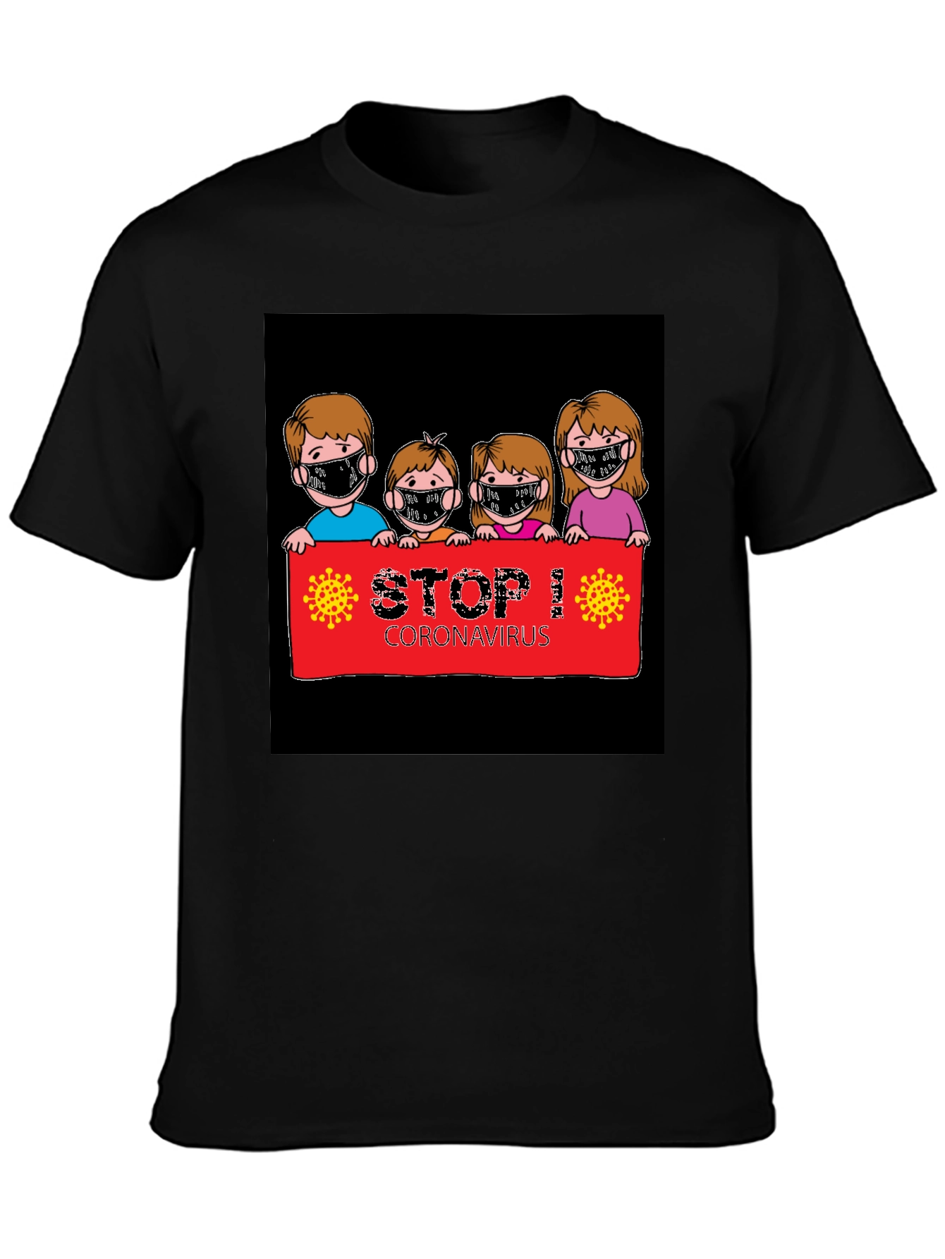 Stop Coronavirus Graphic Tee