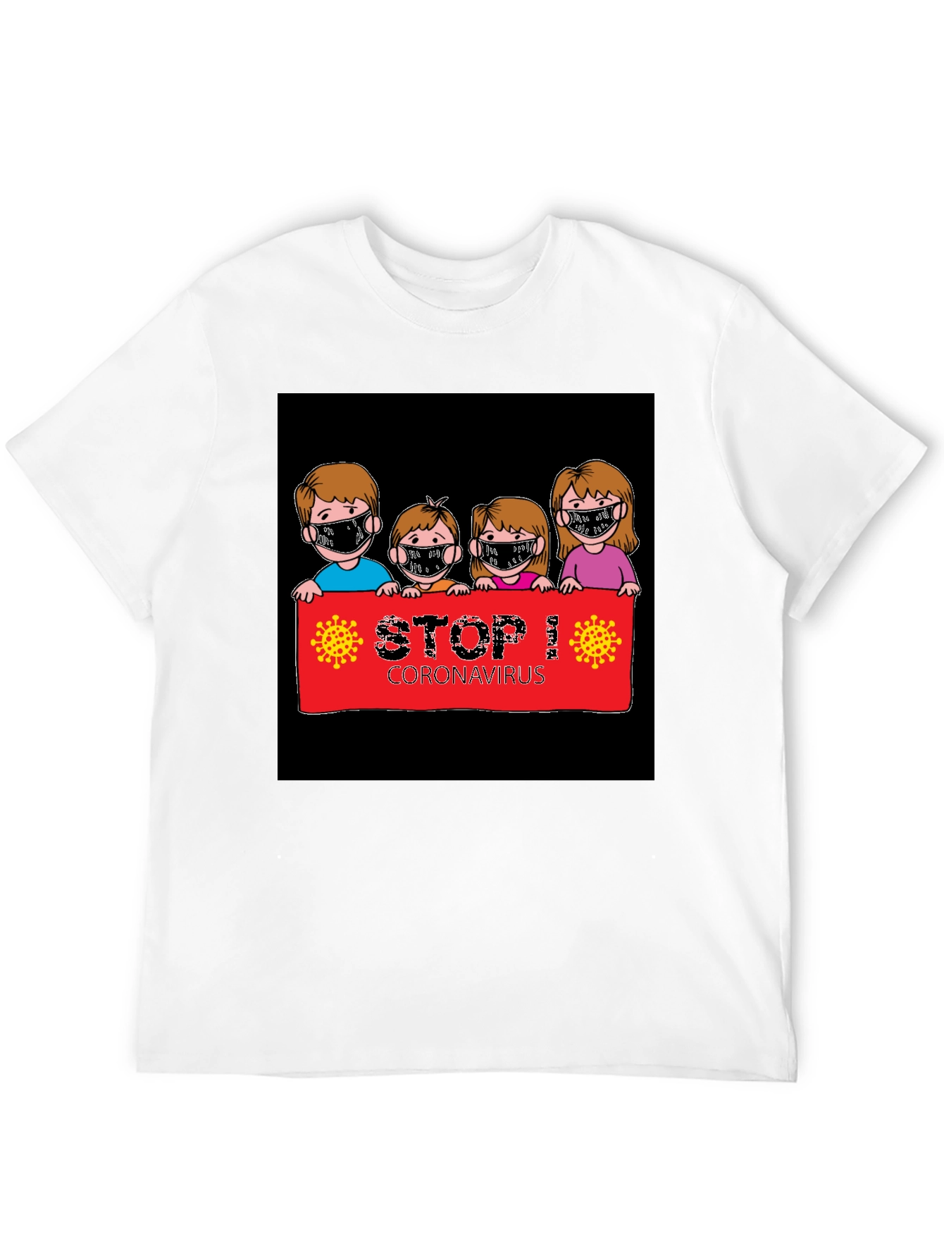 Stop Coronavirus Graphic Tee