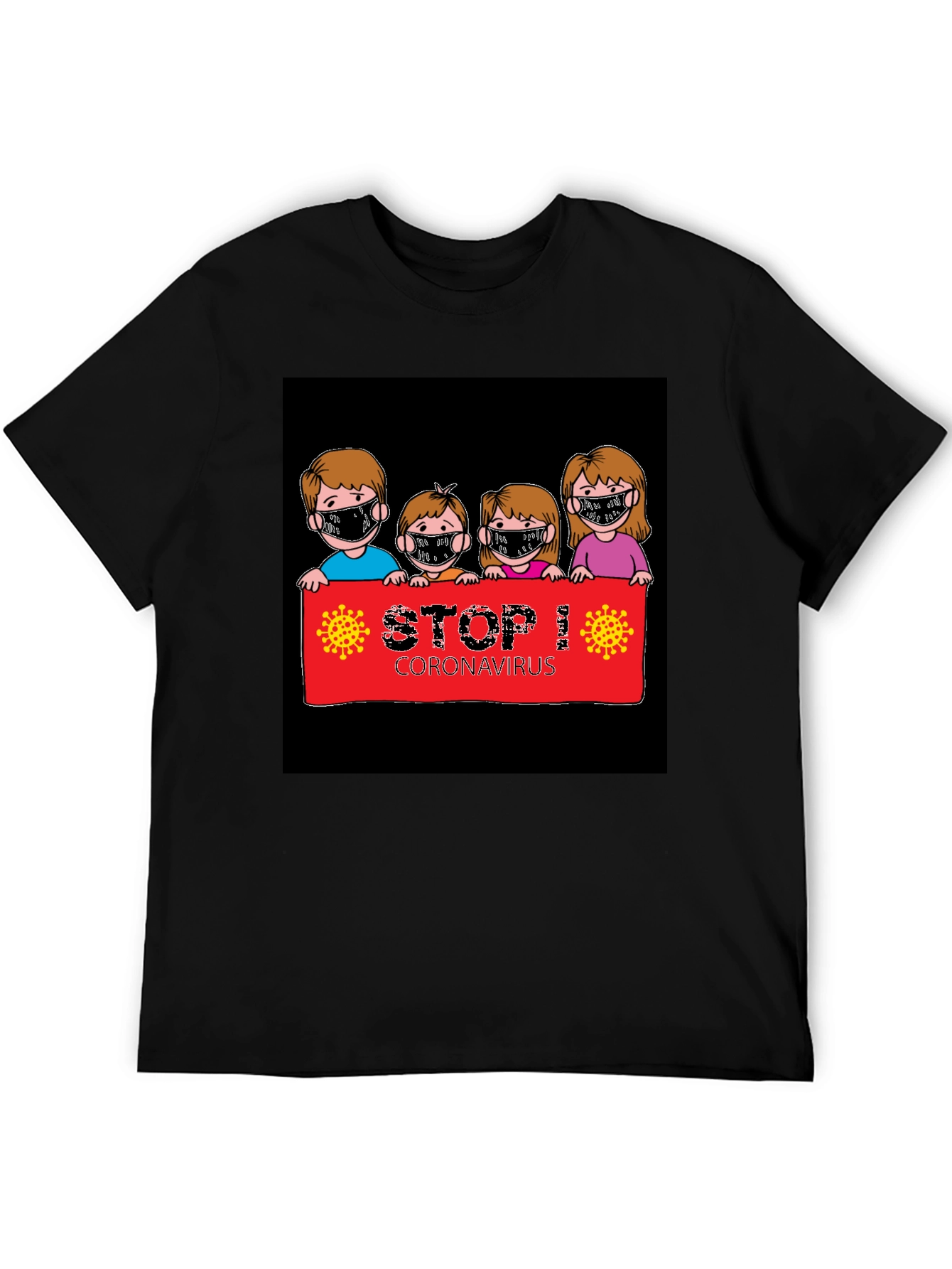 Stop Coronavirus Graphic Tee