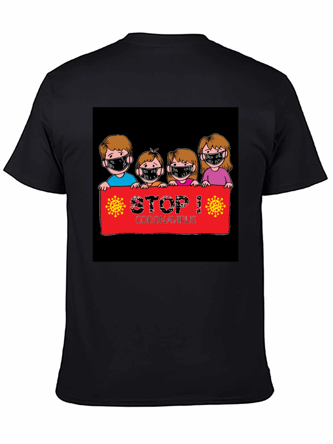 Stop Coronavirus Graphic Tee