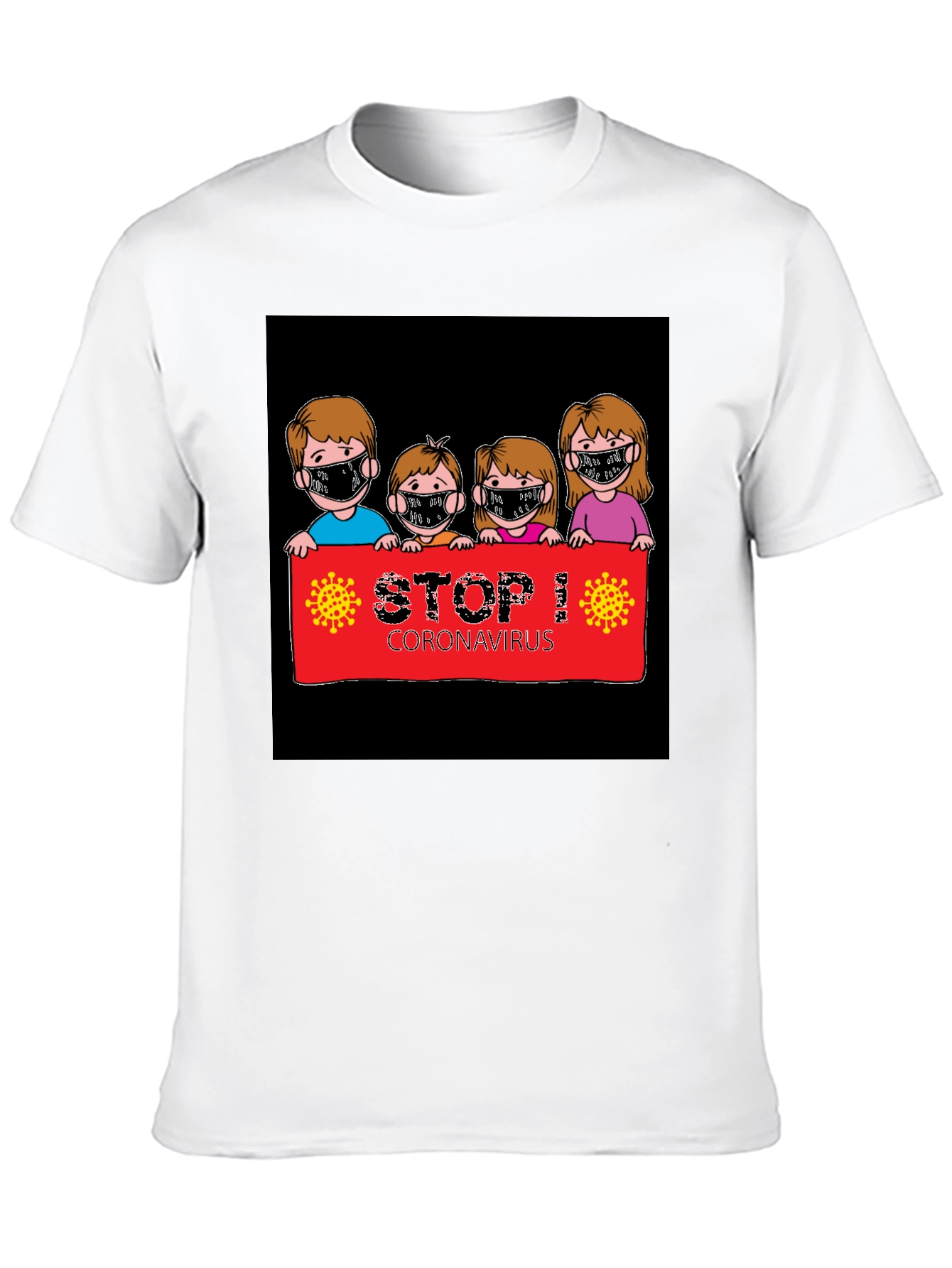 Stop Coronavirus Graphic Tee